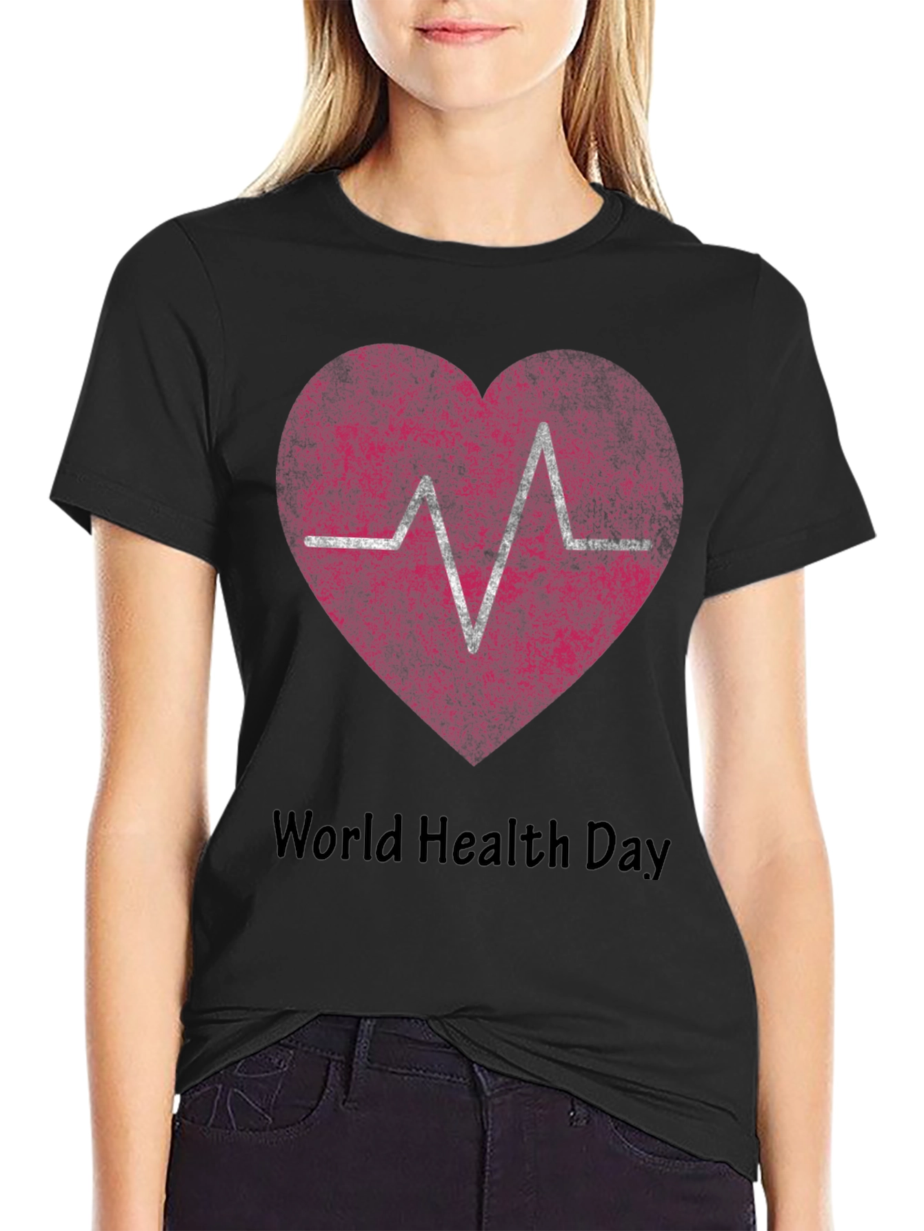 World Health Day Heartbeat T-Shirt