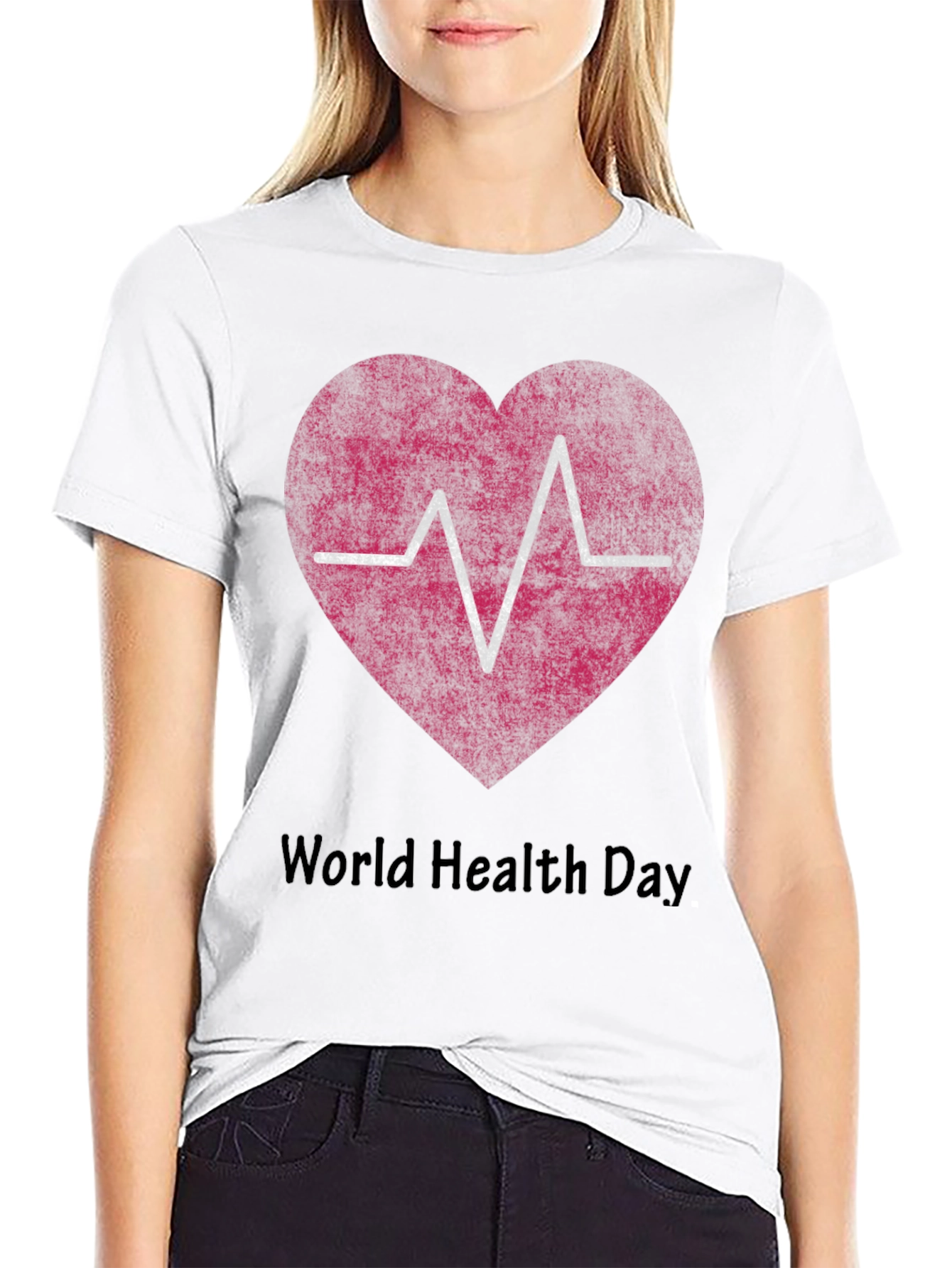 World Health Day Heartbeat T-Shirt
