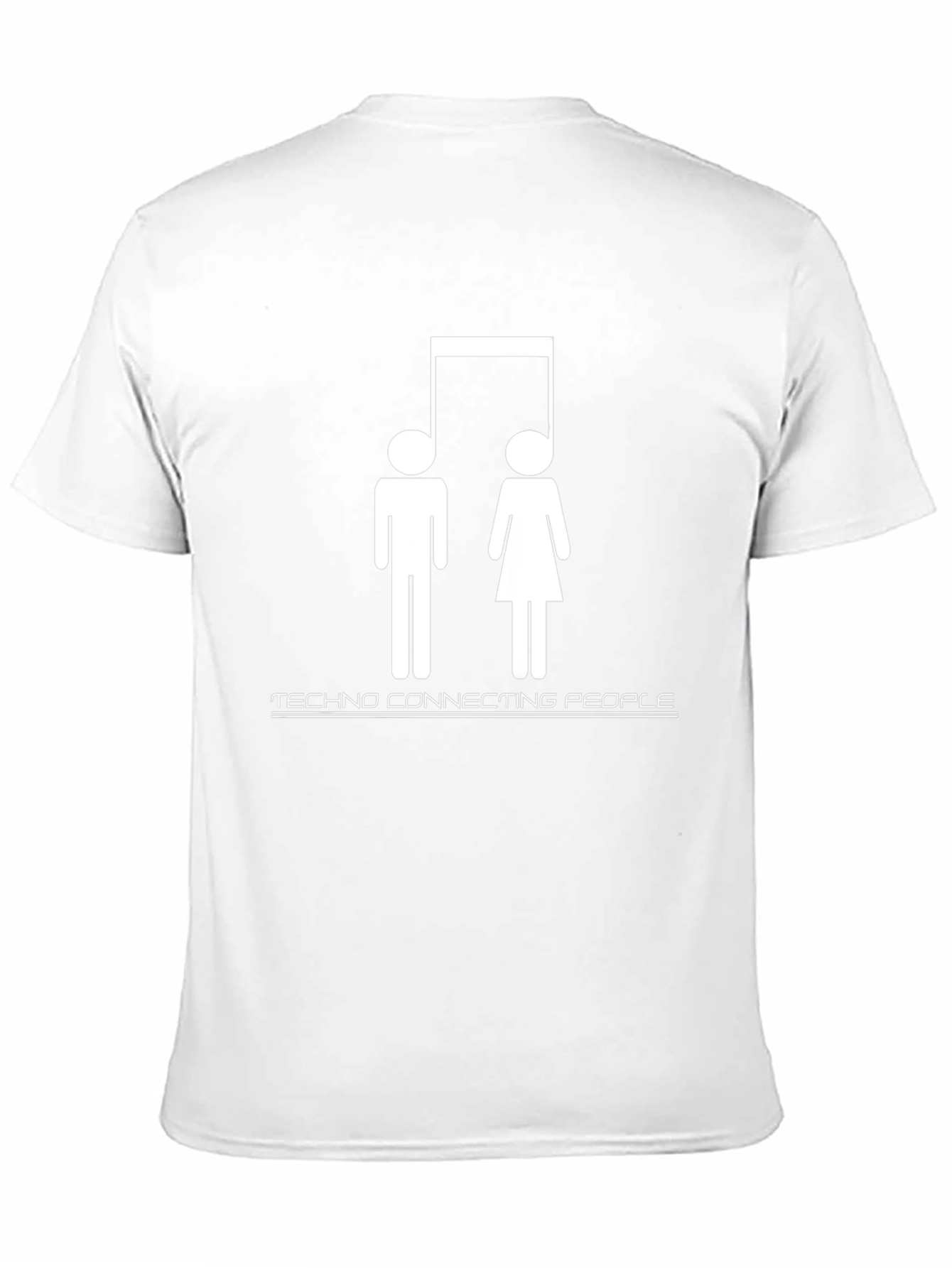 Techno Music Connecting People Graphic T-Shirt