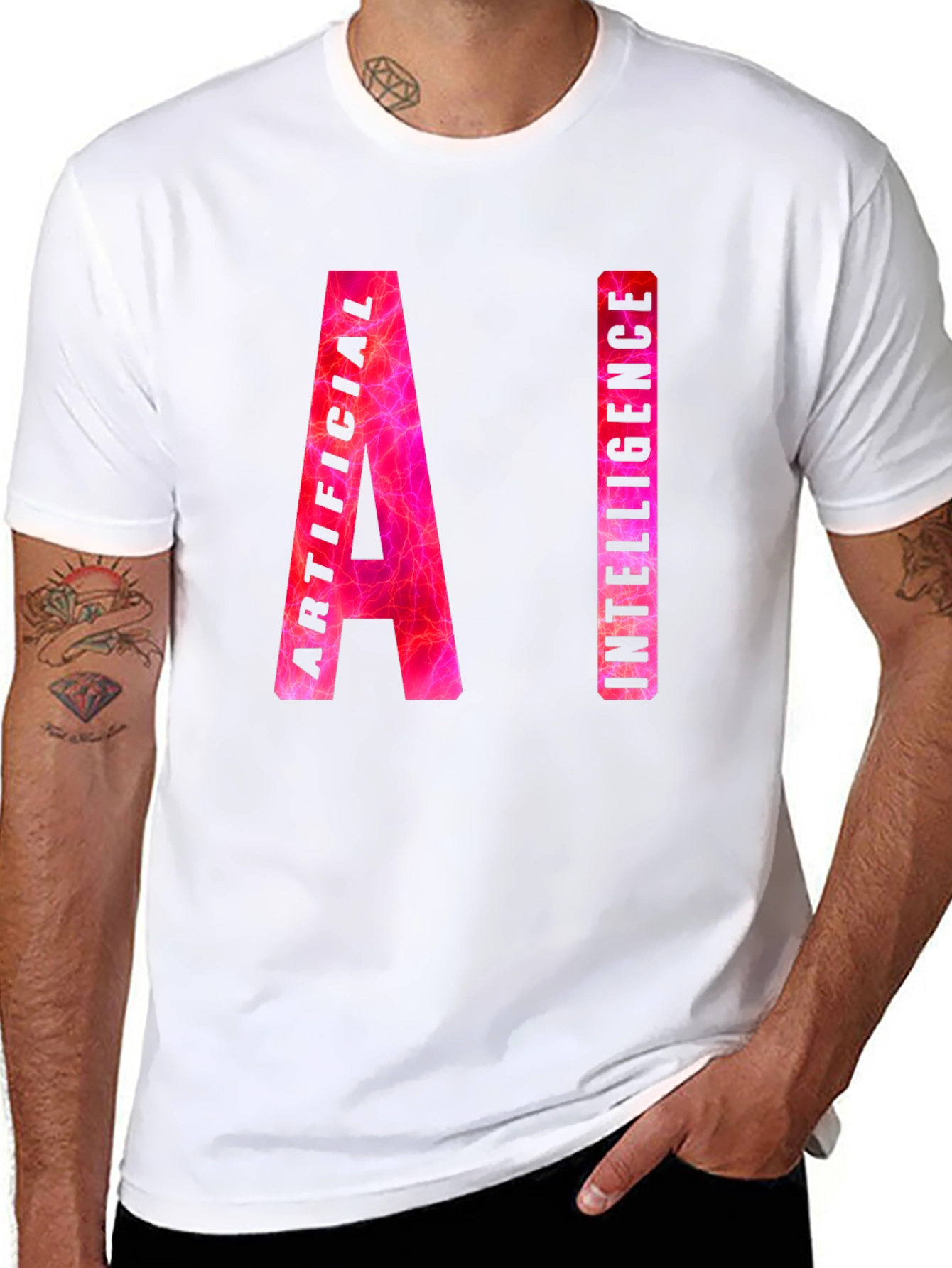 AI Artificial Intelligence Graphic T-Shirt