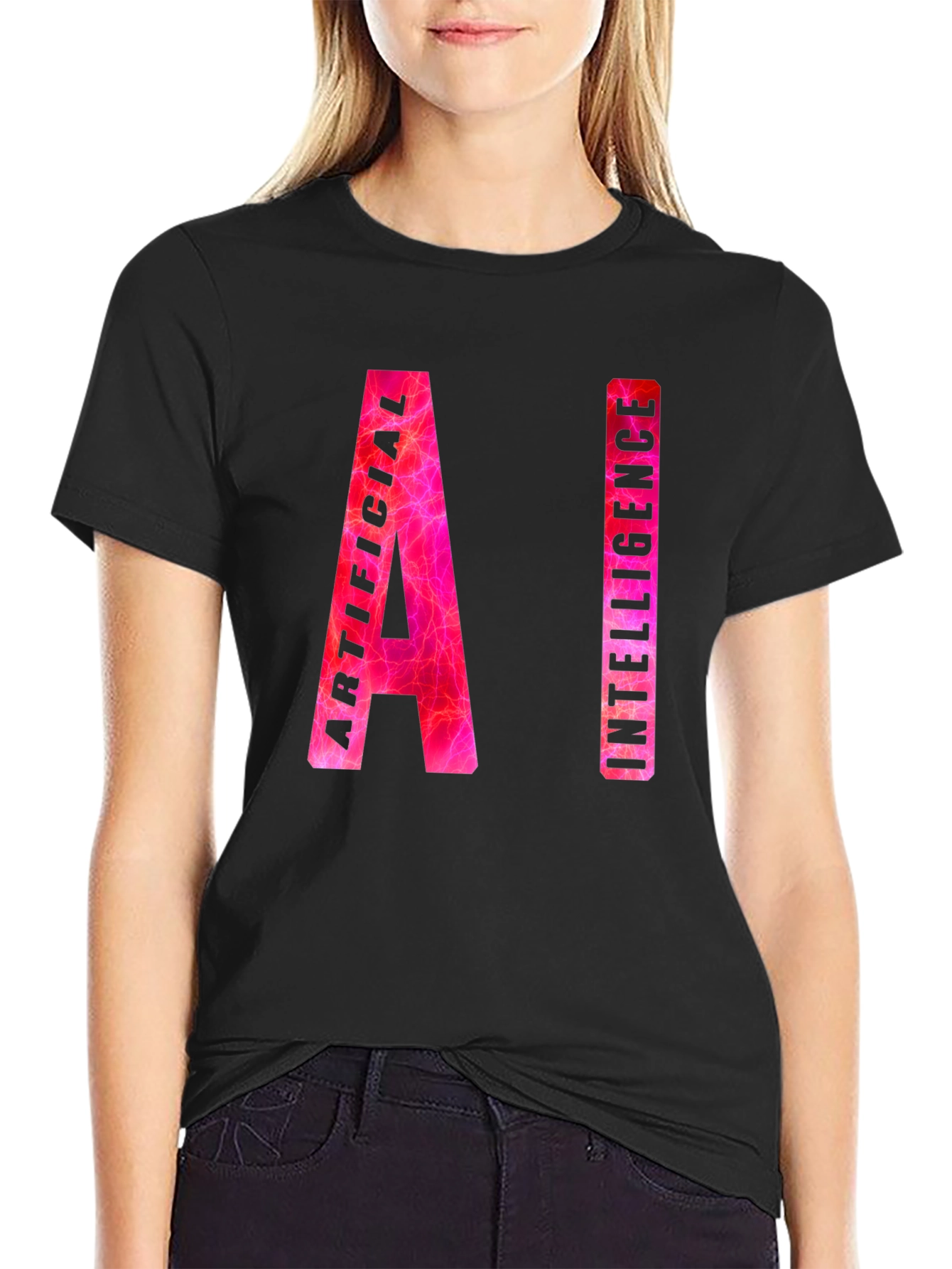 AI Artificial Intelligence Graphic T-Shirt