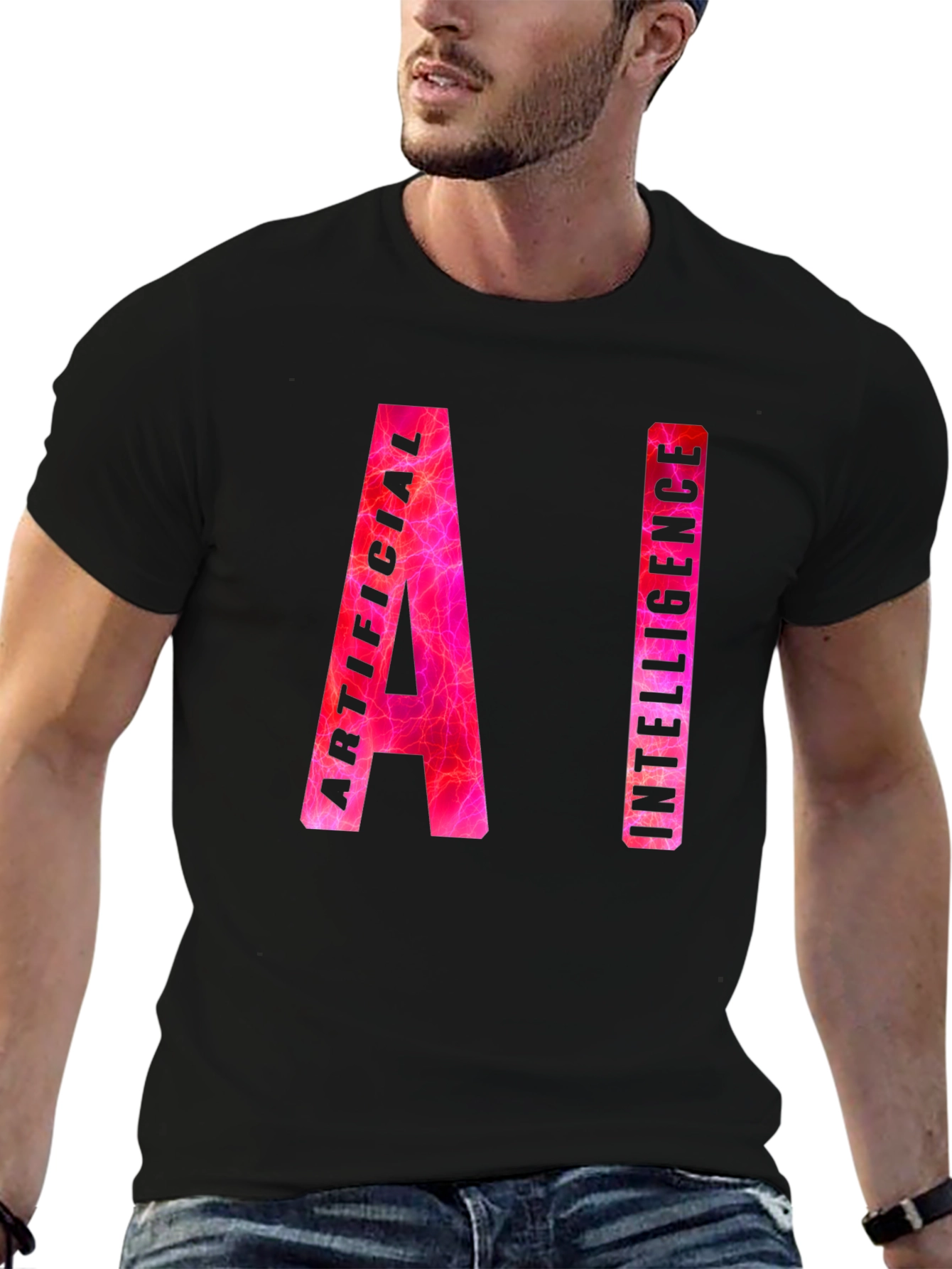 AI Artificial Intelligence Graphic T-Shirt
