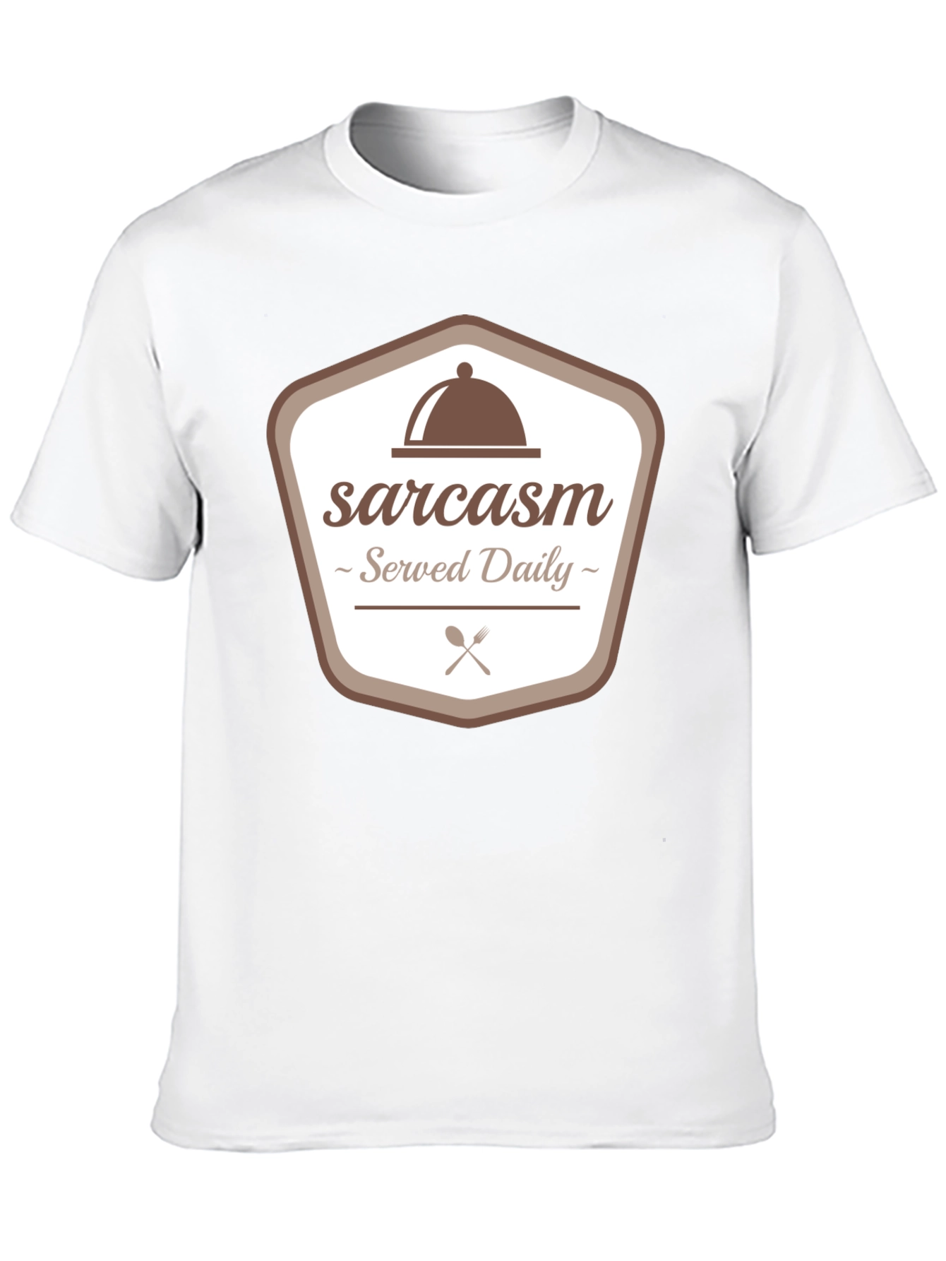 Sarcasm Served Daily Graphic Tee
