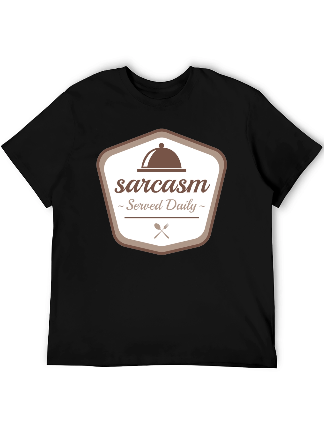 Sarcasm Served Daily Graphic Tee