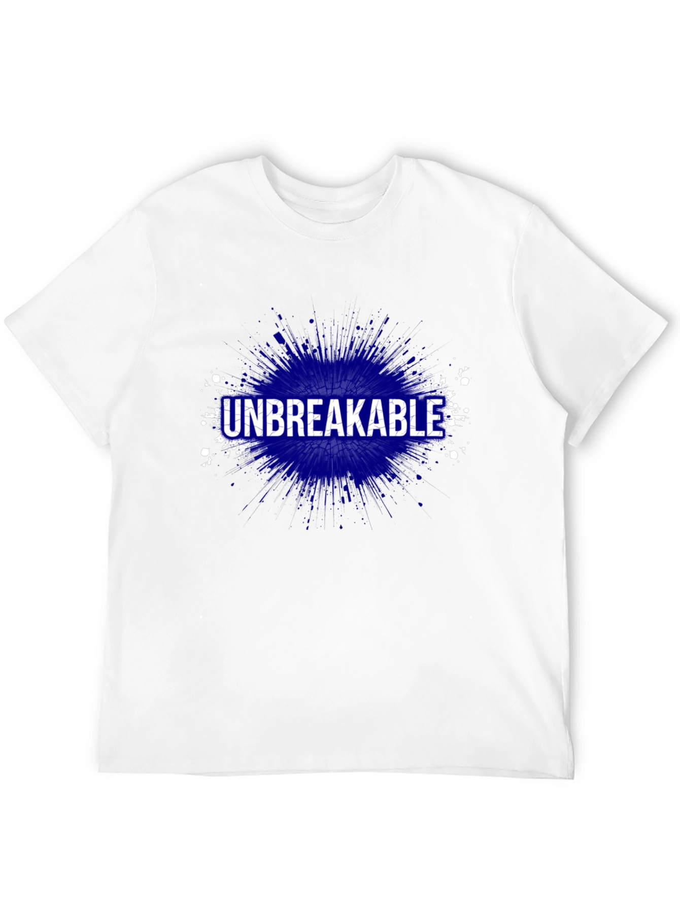 Unbreakable Graphic Print T-Shirt - Black