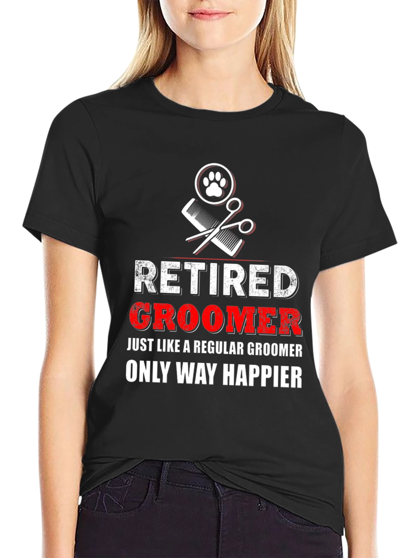 Retired Groomer T-Shirt