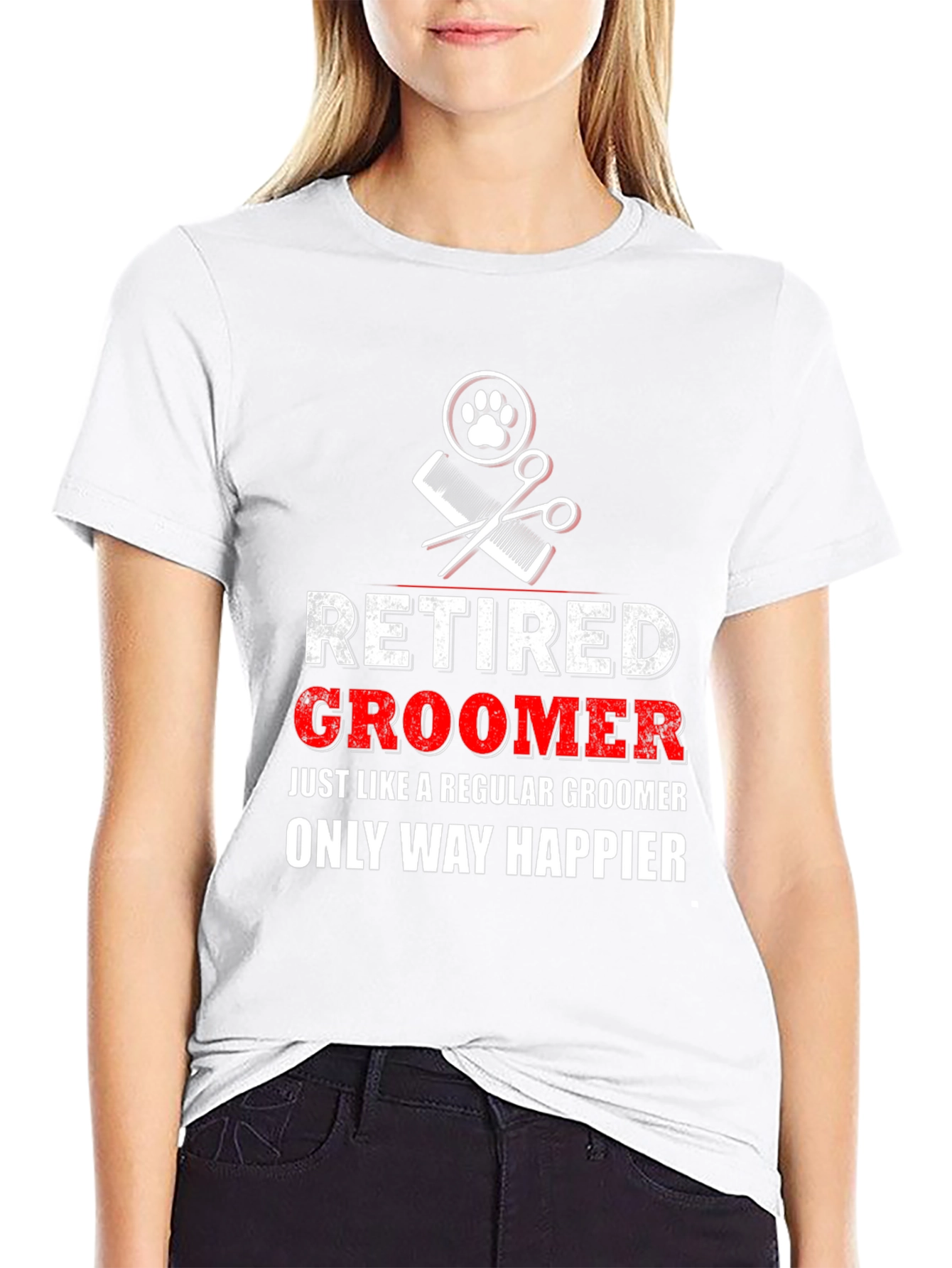 Retired Groomer T-Shirt