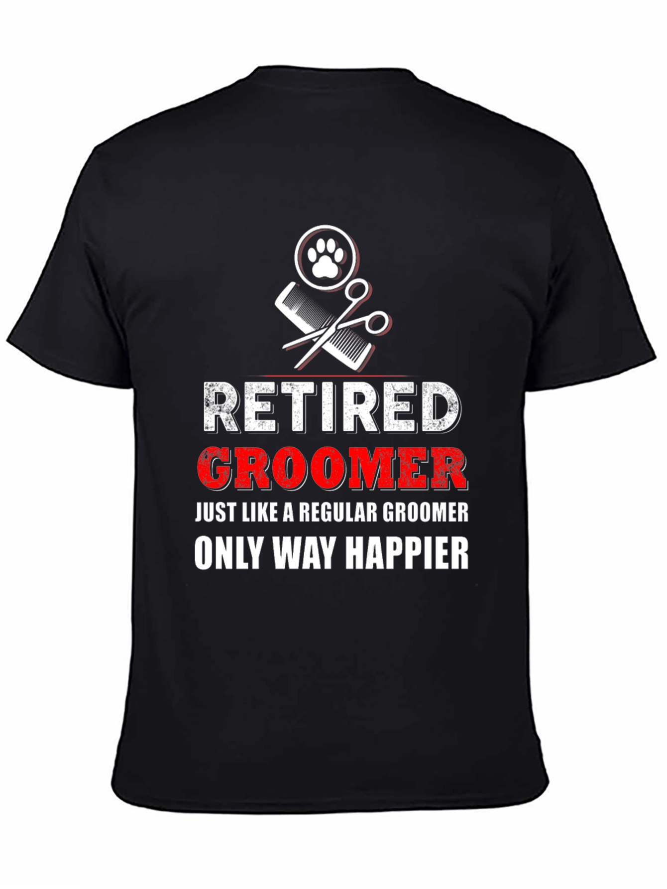 Retired Groomer T-Shirt