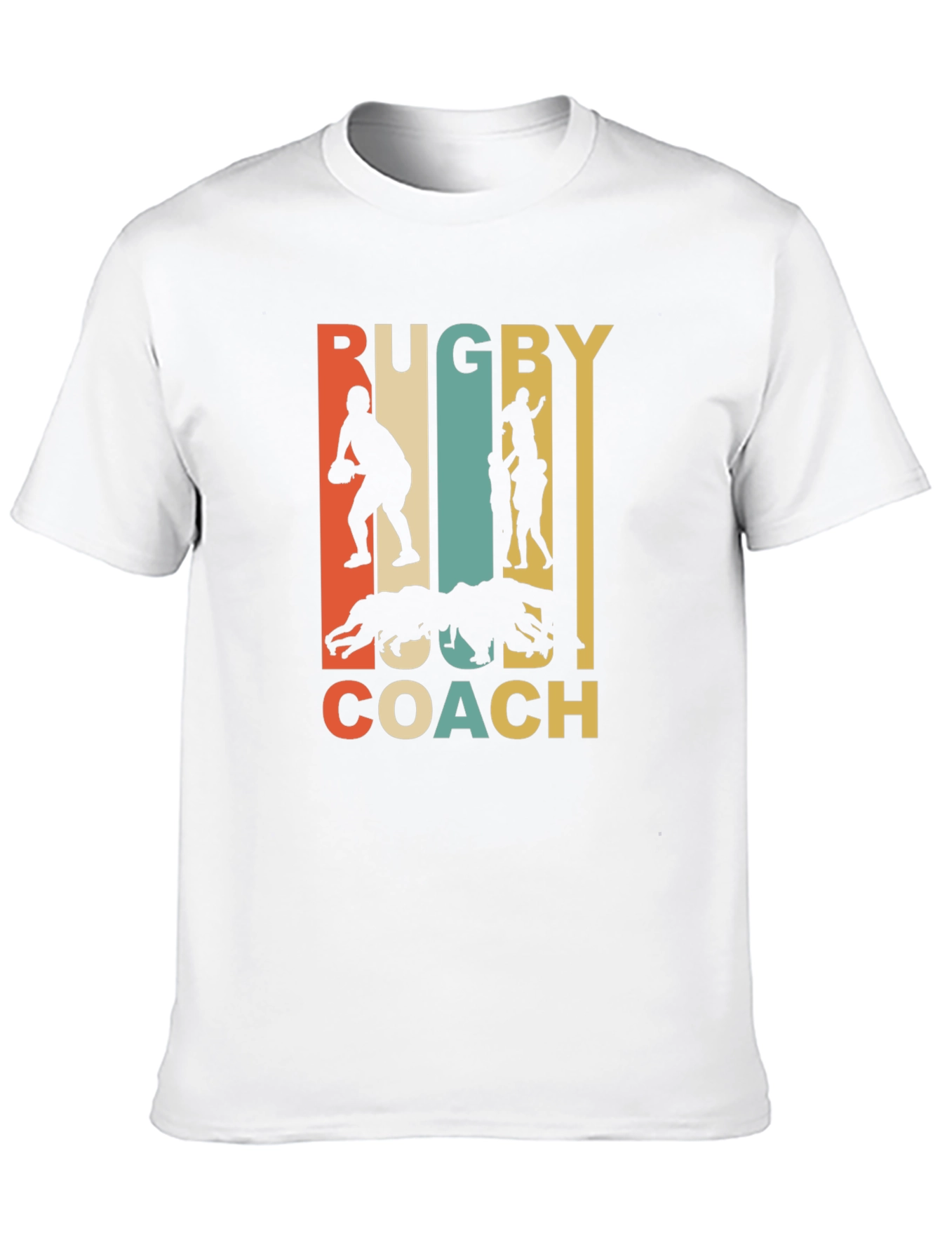 Rugby Coach Retro Graphic T-Shirt