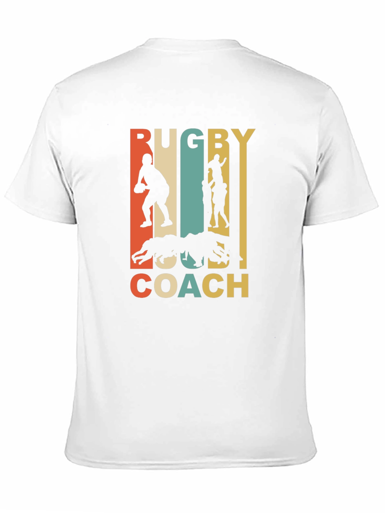 Rugby Coach Retro Graphic T-Shirt