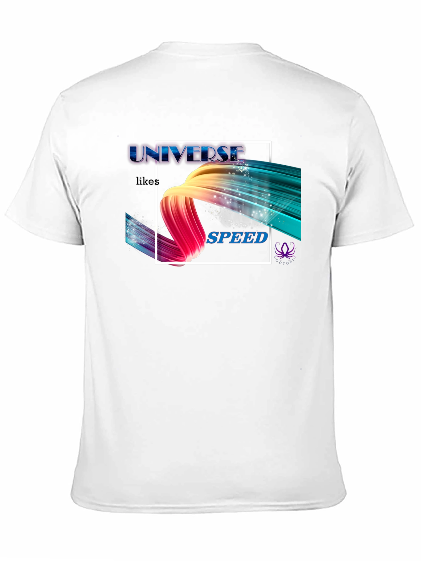 Universe Speed Graphic Black T-Shirt