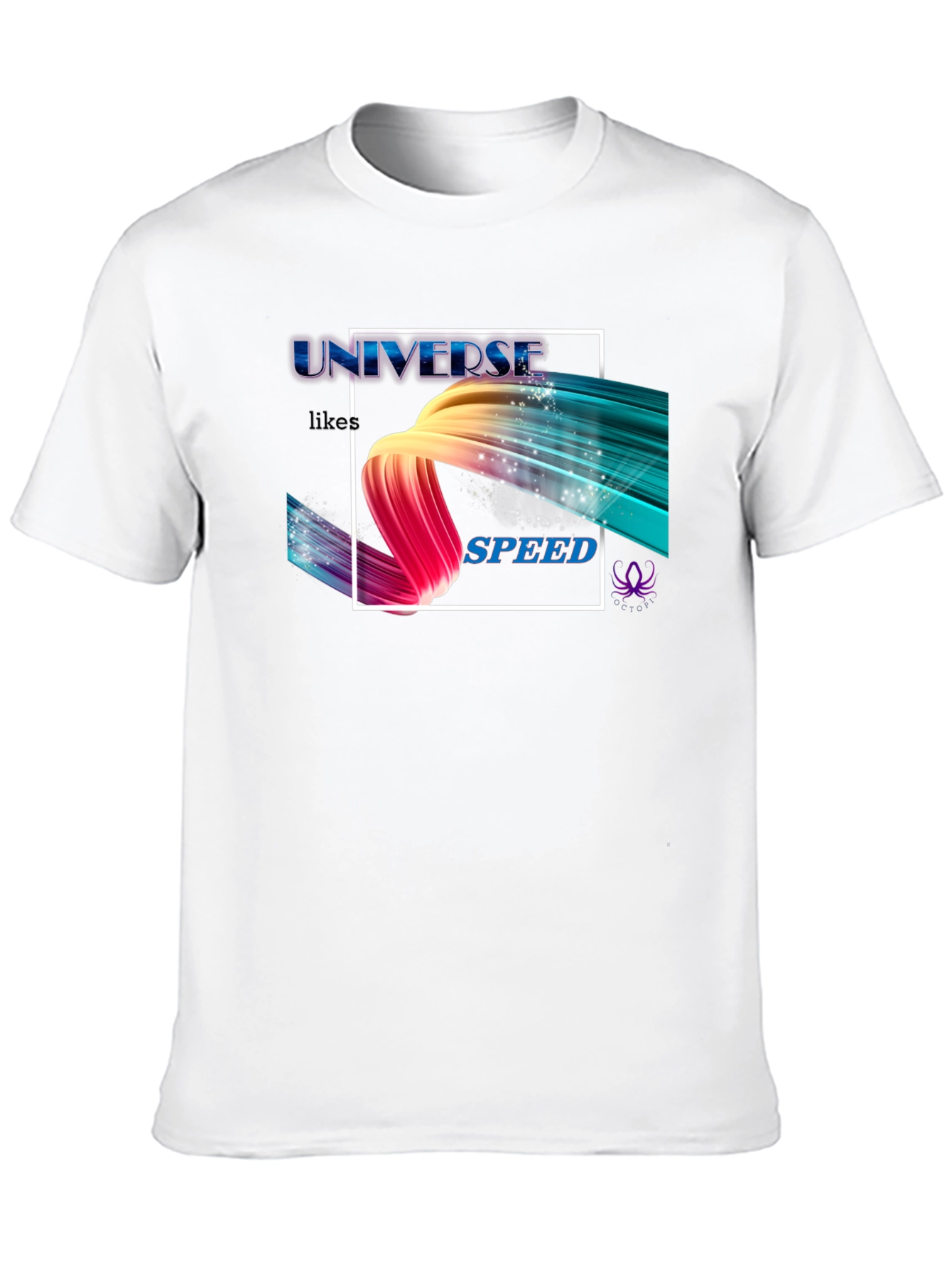 Universe Speed Graphic Black T-Shirt