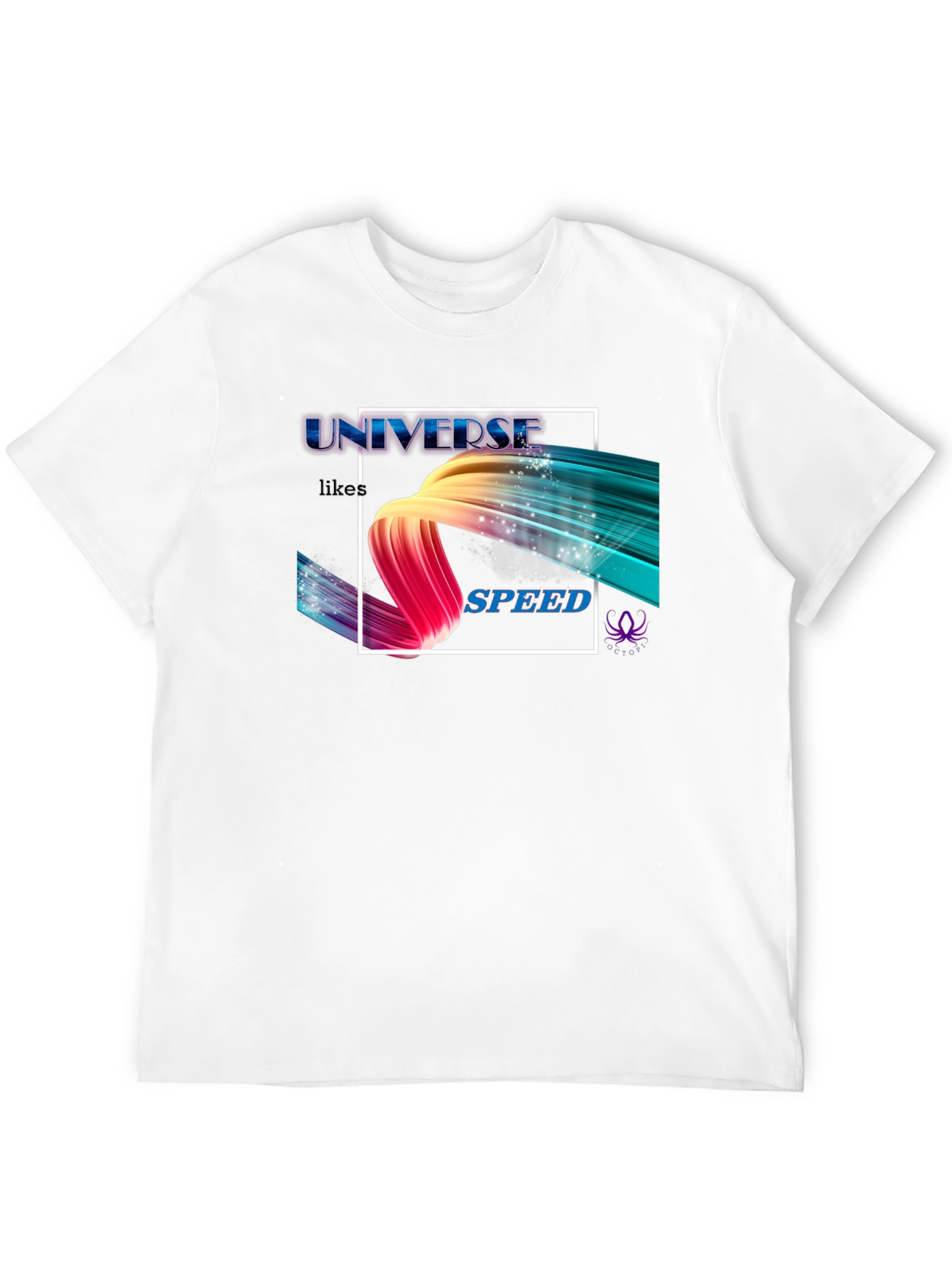 Universe Speed Graphic Black T-Shirt