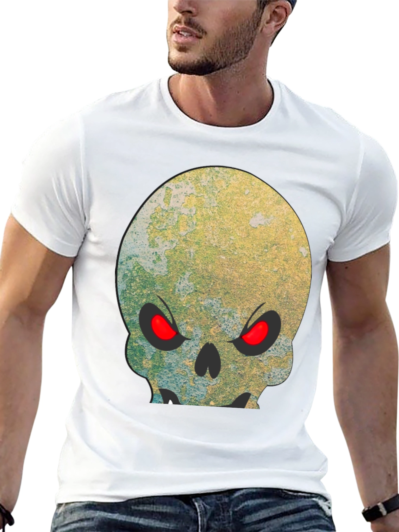 Skull Graphic Black T-Shirt