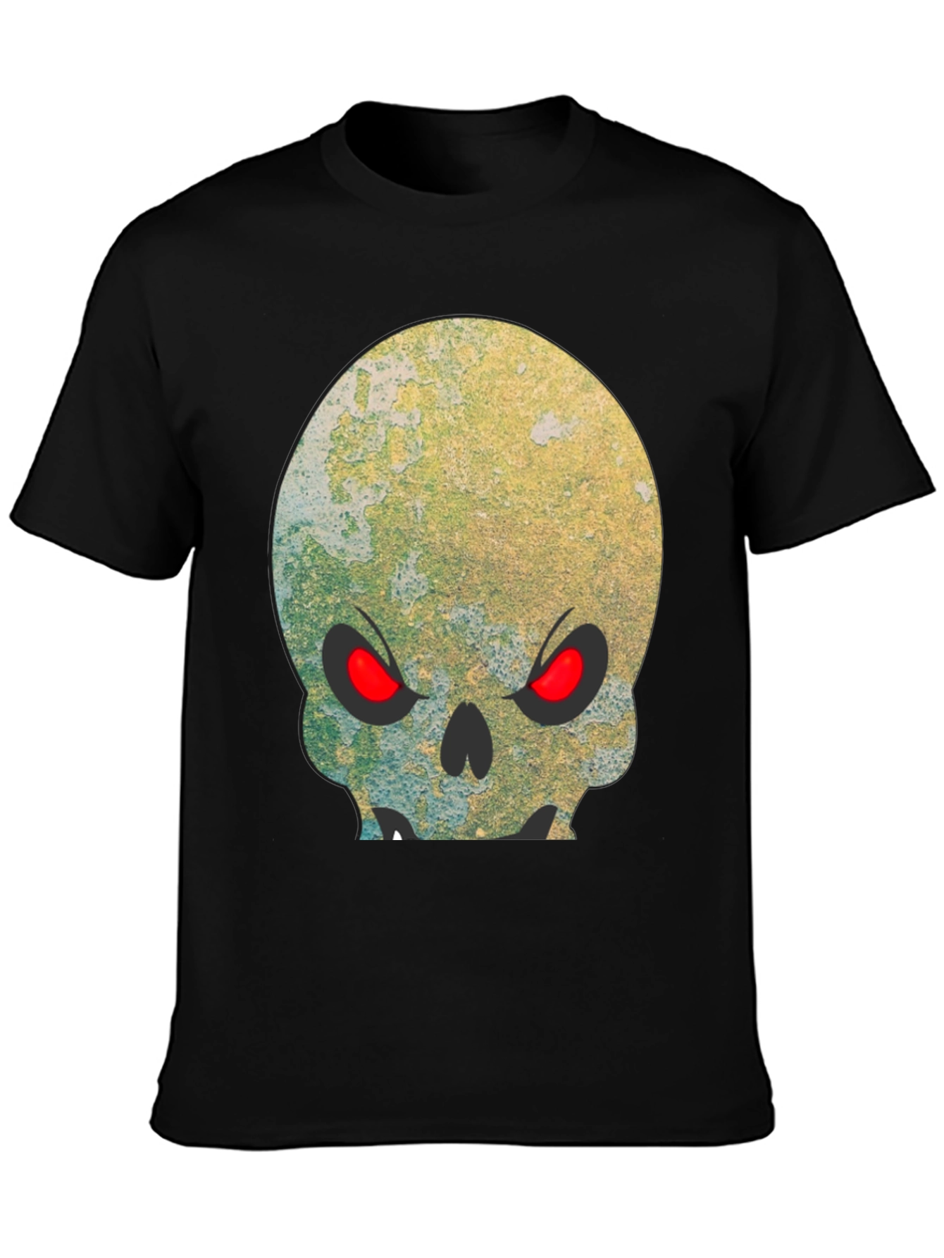 Skull Graphic Black T-Shirt