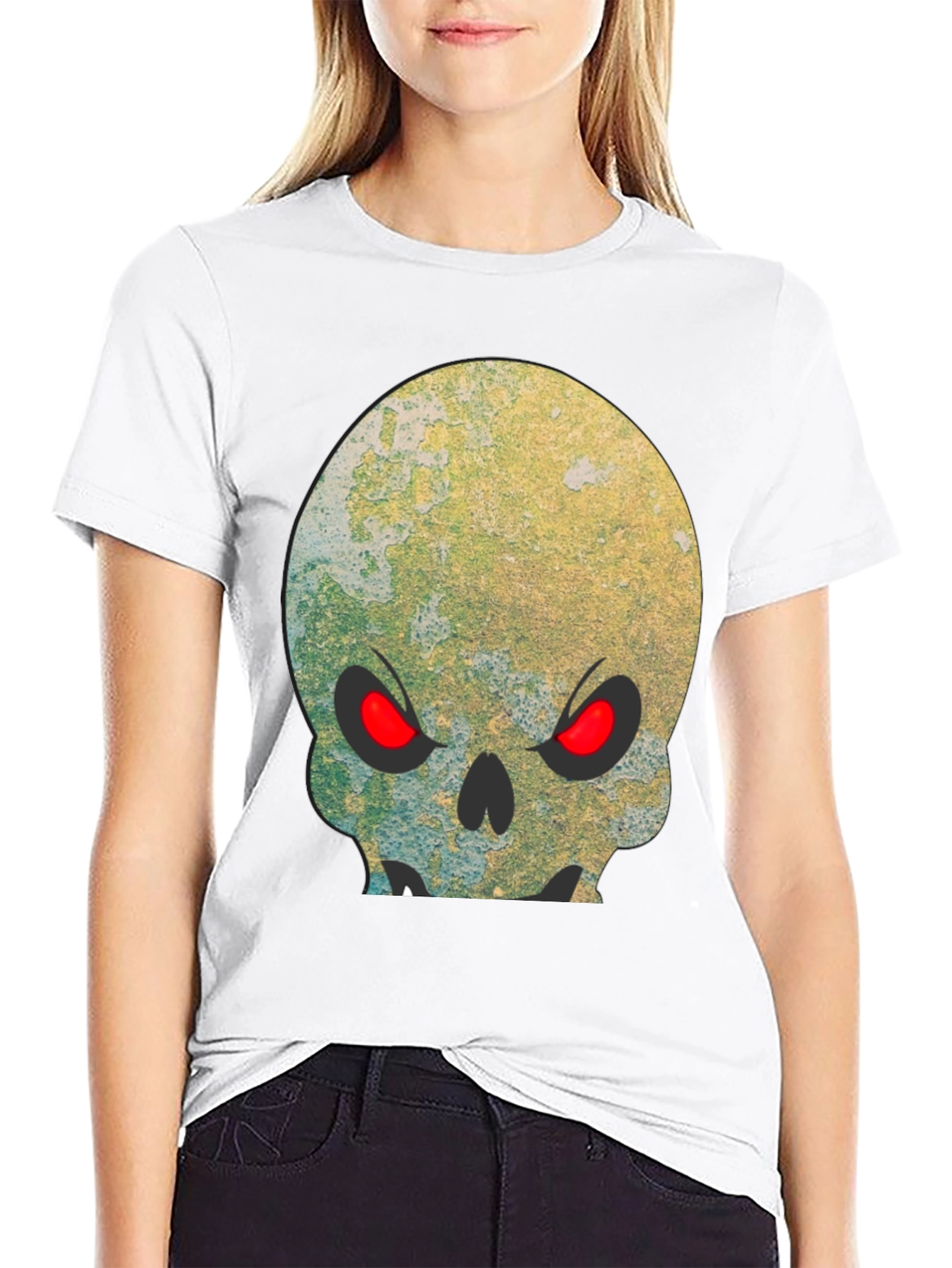 Skull Graphic Black T-Shirt