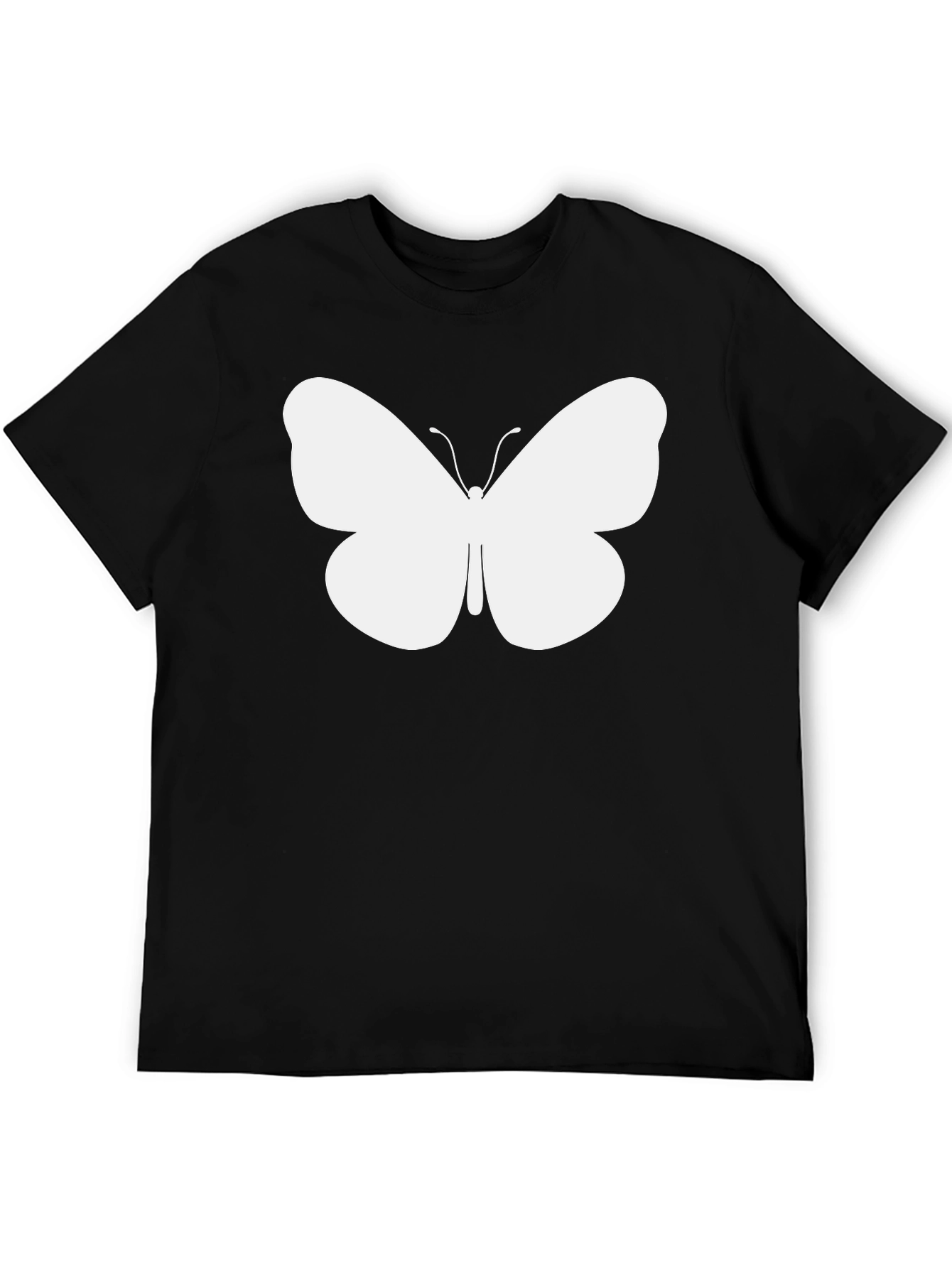Butterfly Graphic T-Shirt - Classic Black Tee