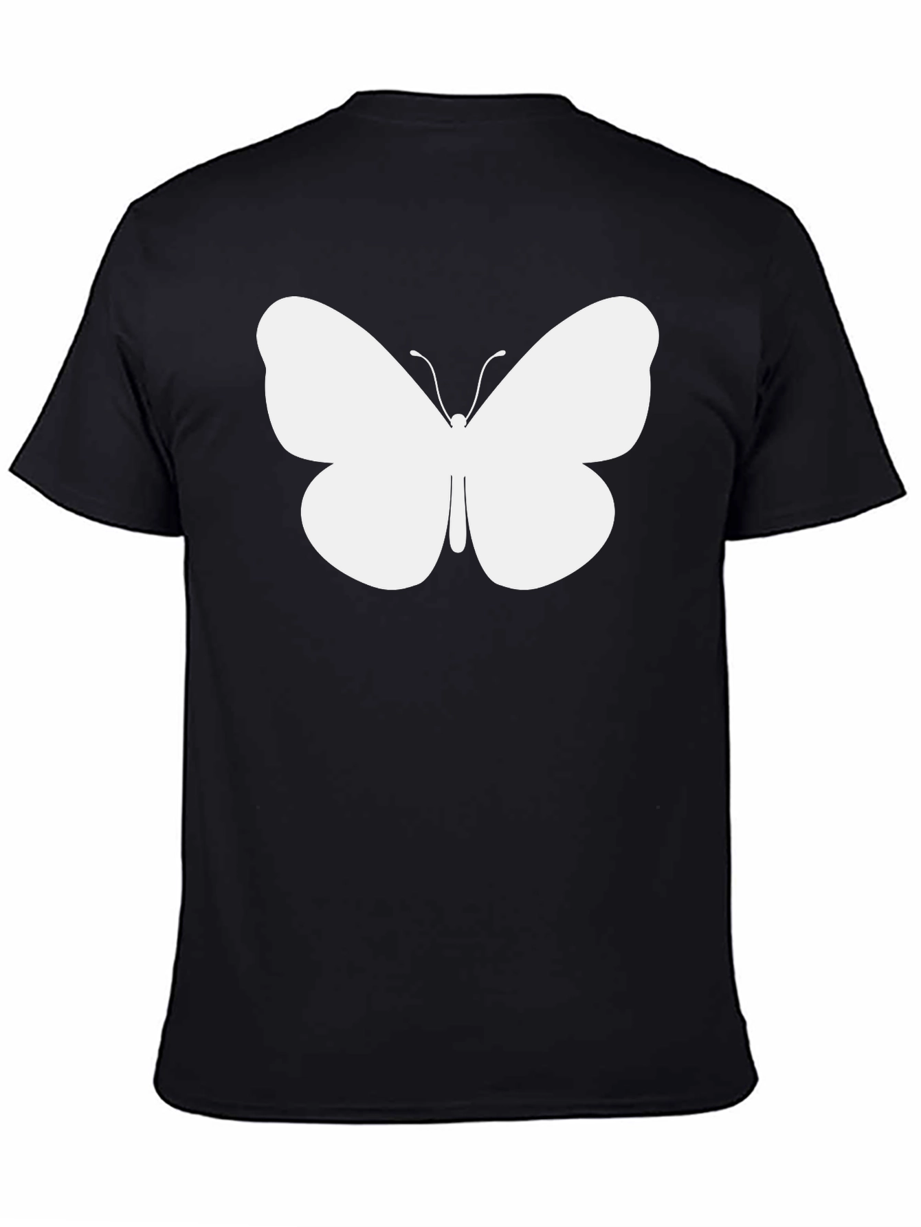 Butterfly Graphic T-Shirt - Classic Black Tee