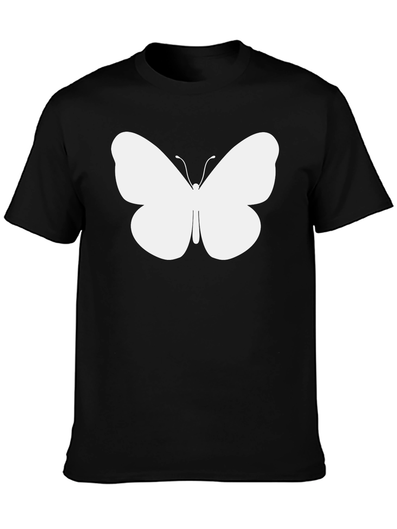 Butterfly Graphic T-Shirt - Classic Black Tee