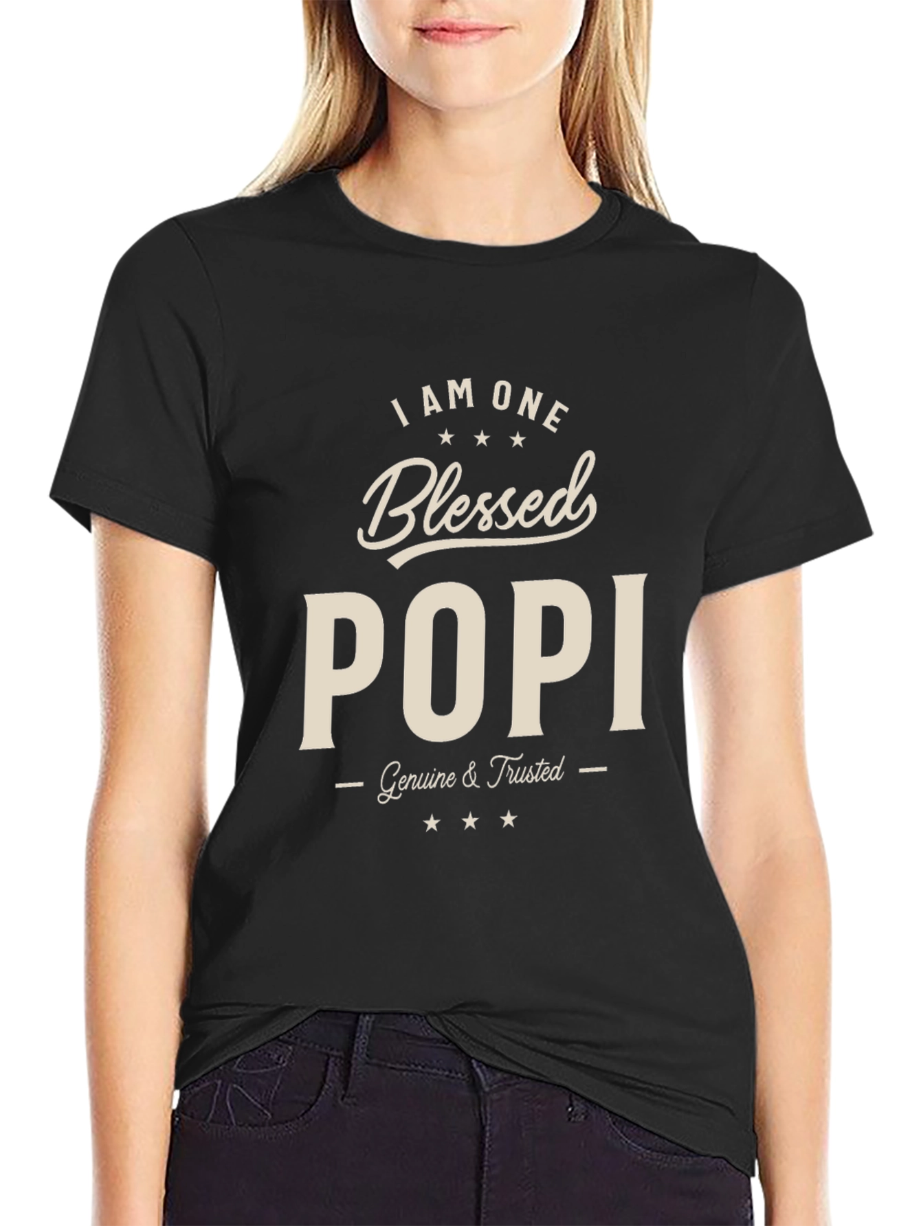 Blessed Popi T-Shirt - Genuine & Trusted