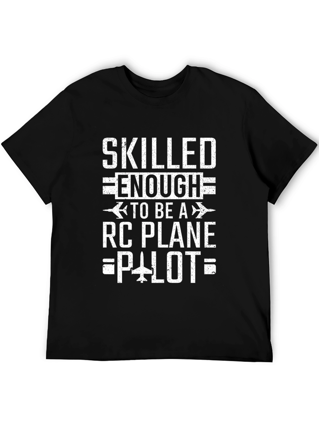Skilled RC Plane Pilot Graphic Tee - Hobbyist Apparel