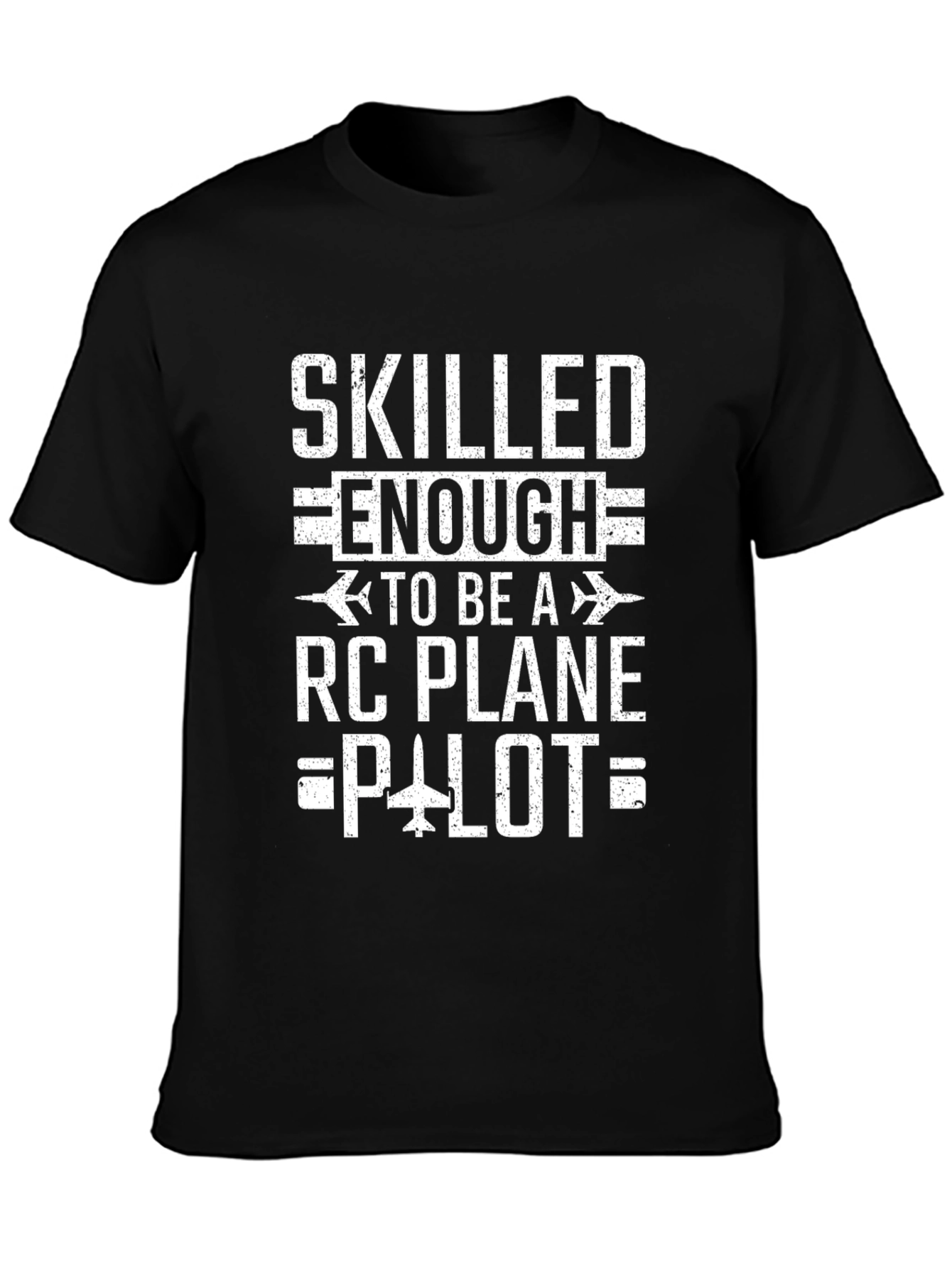 Skilled RC Plane Pilot Graphic Tee - Hobbyist Apparel