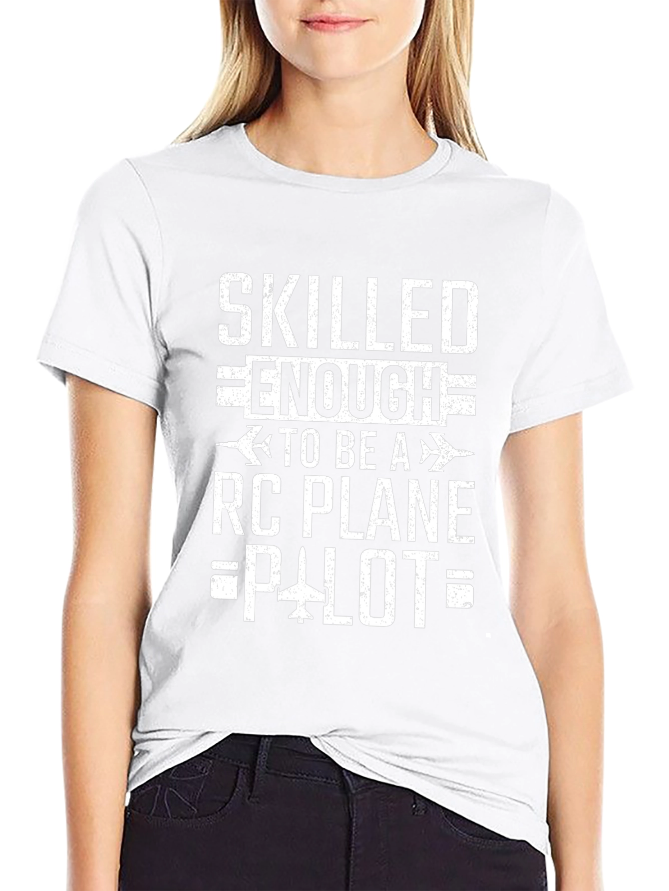 Skilled RC Plane Pilot Graphic Tee - Hobbyist Apparel