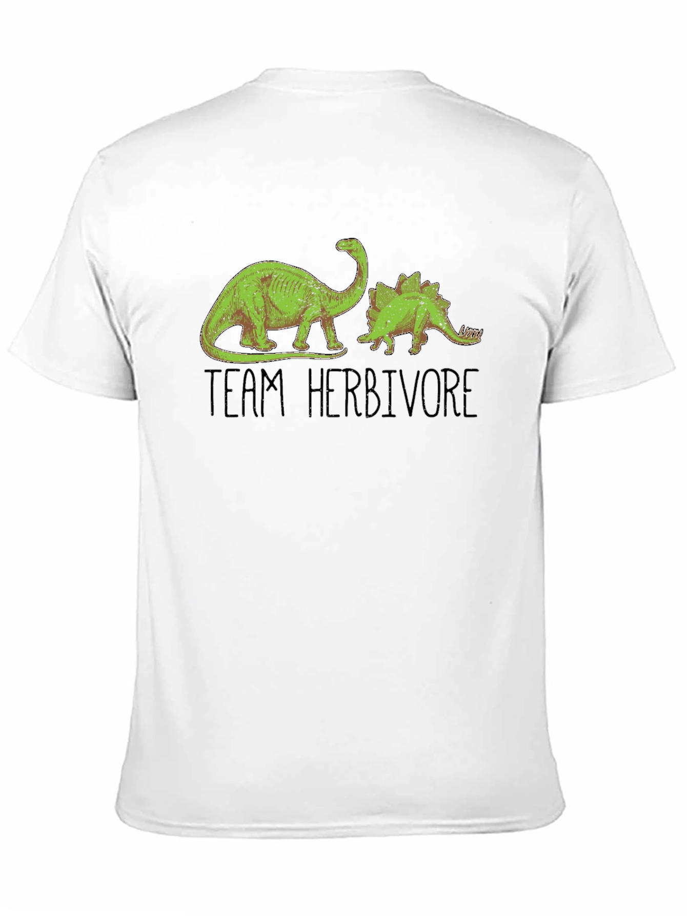 Team Herbivore Dinosaur Graphic T-Shirt