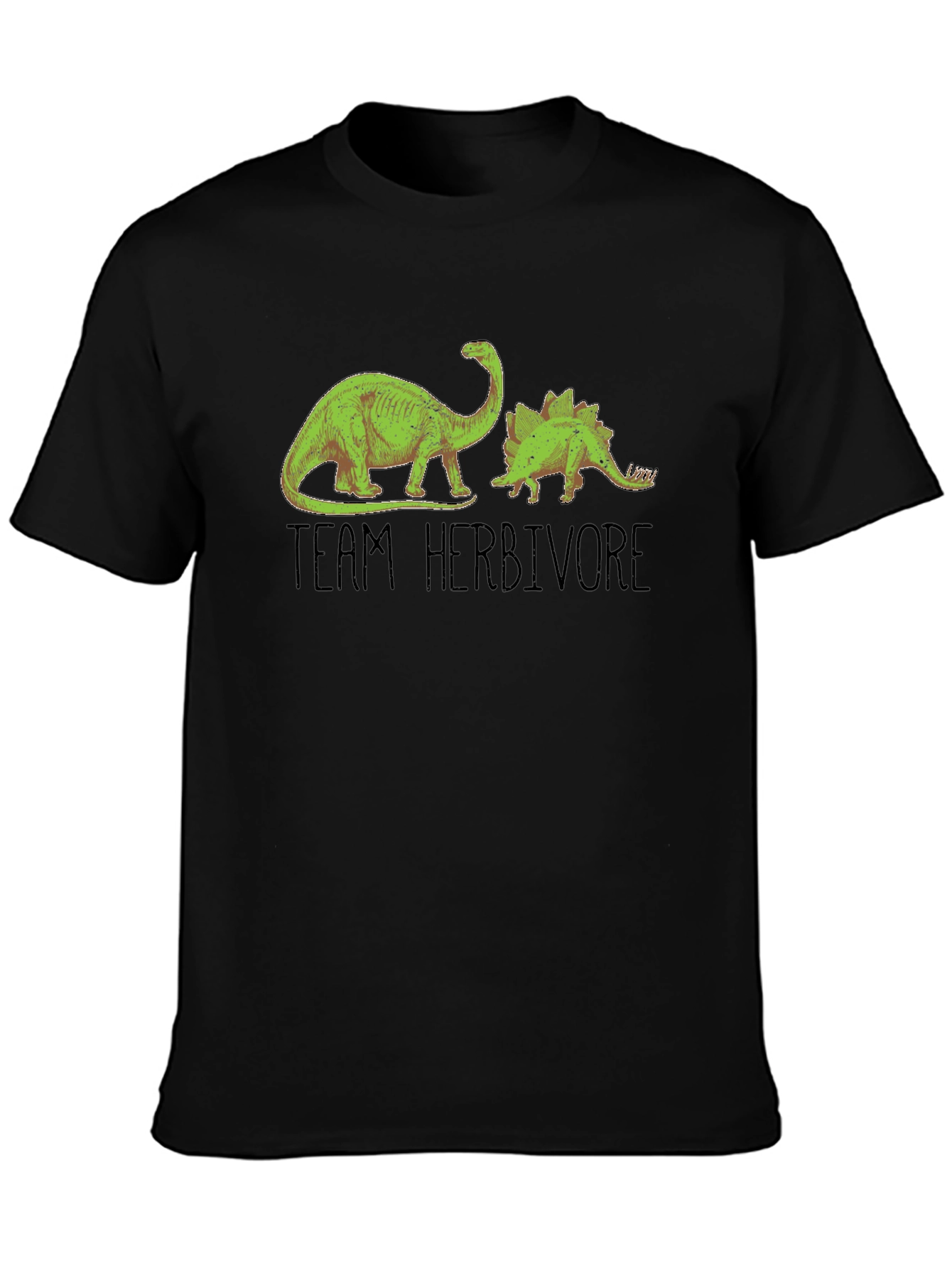 Team Herbivore Dinosaur Graphic T-Shirt