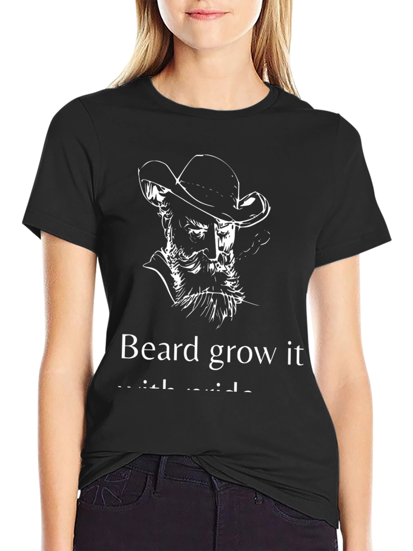 Beard Grow T-Shirt - Cowboy Graphic Tee
