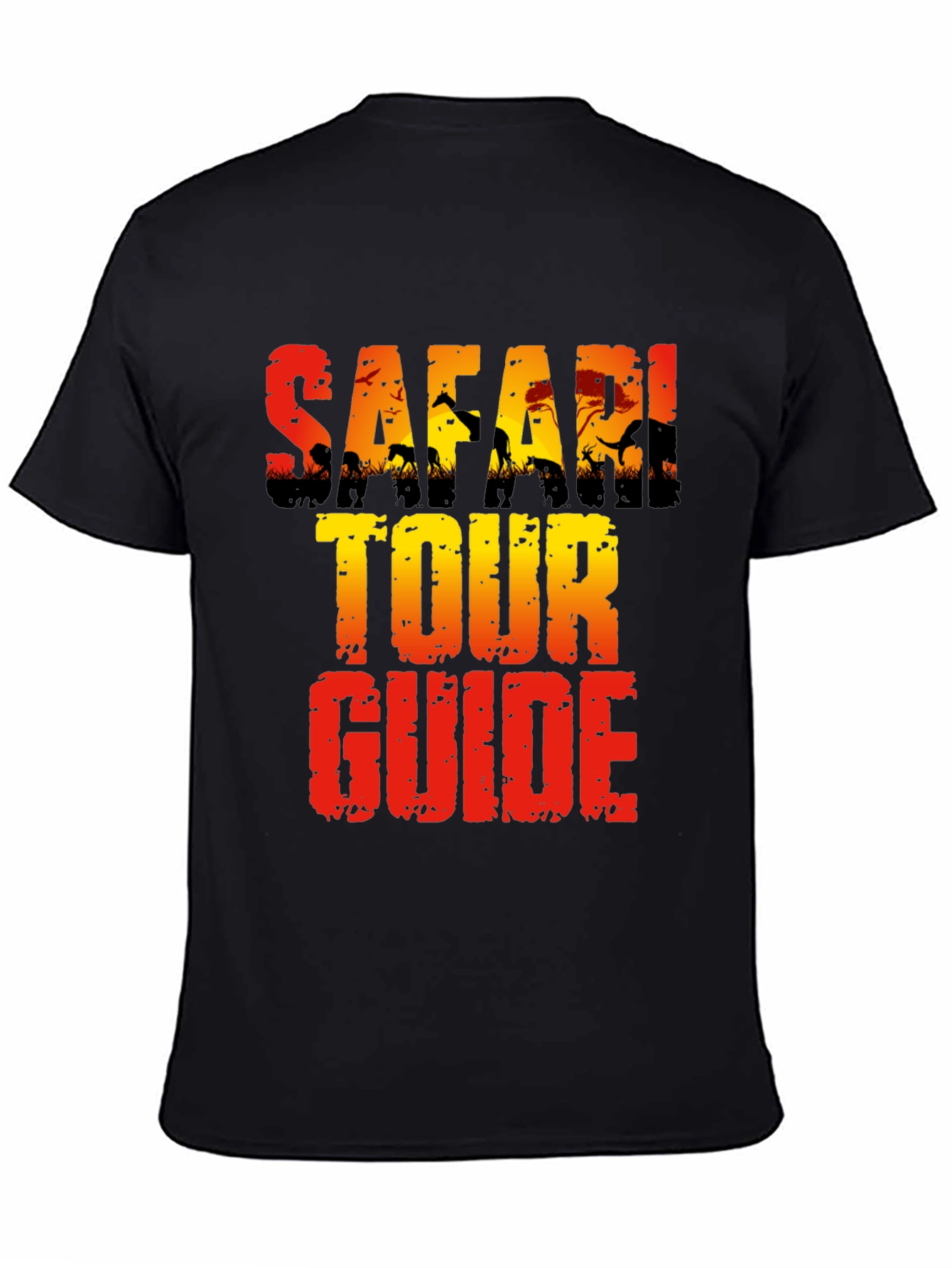 Safari Tour Guide T-Shirt - Adventure Awaits!