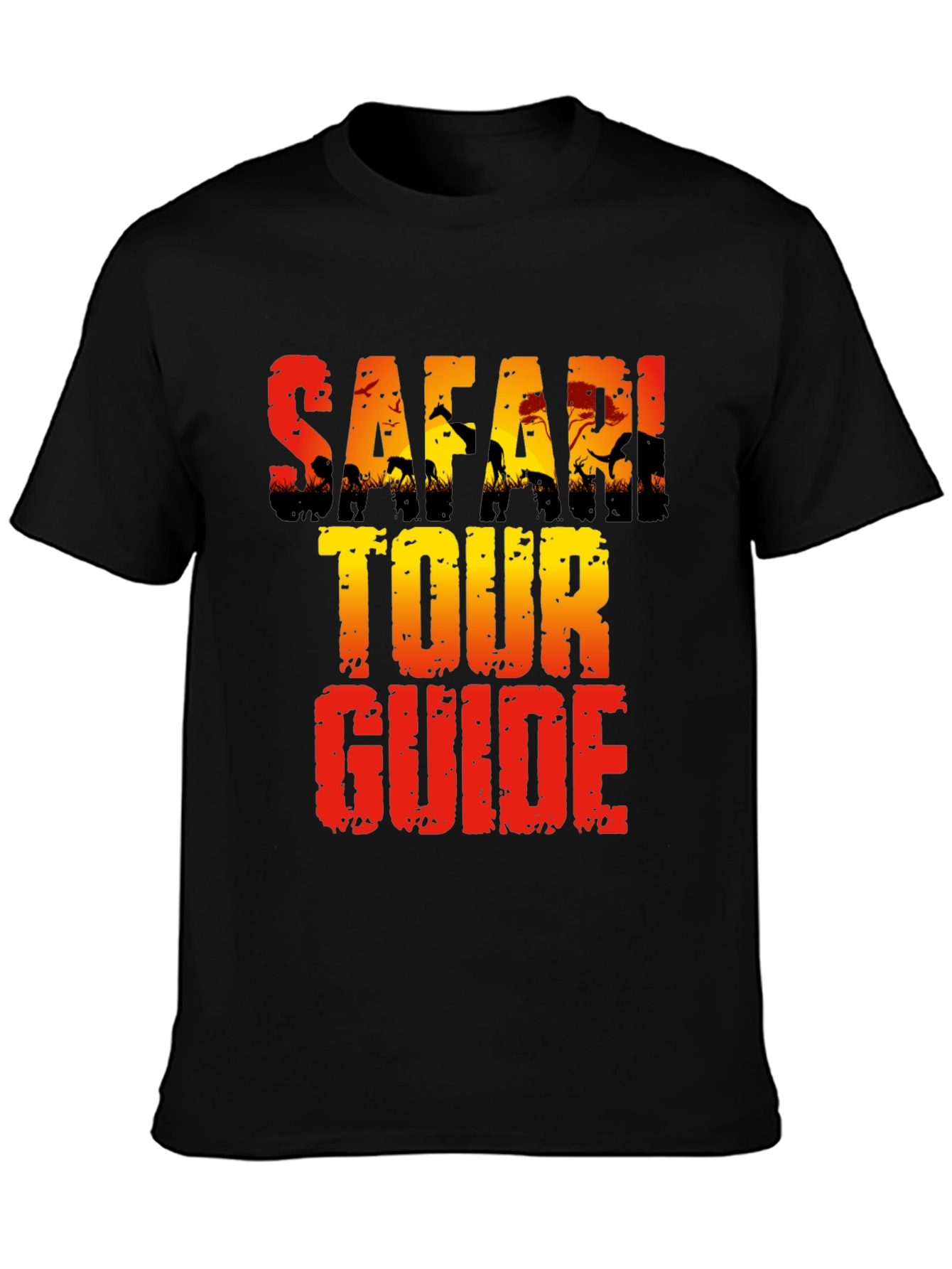 Safari Tour Guide T-Shirt - Adventure Awaits!