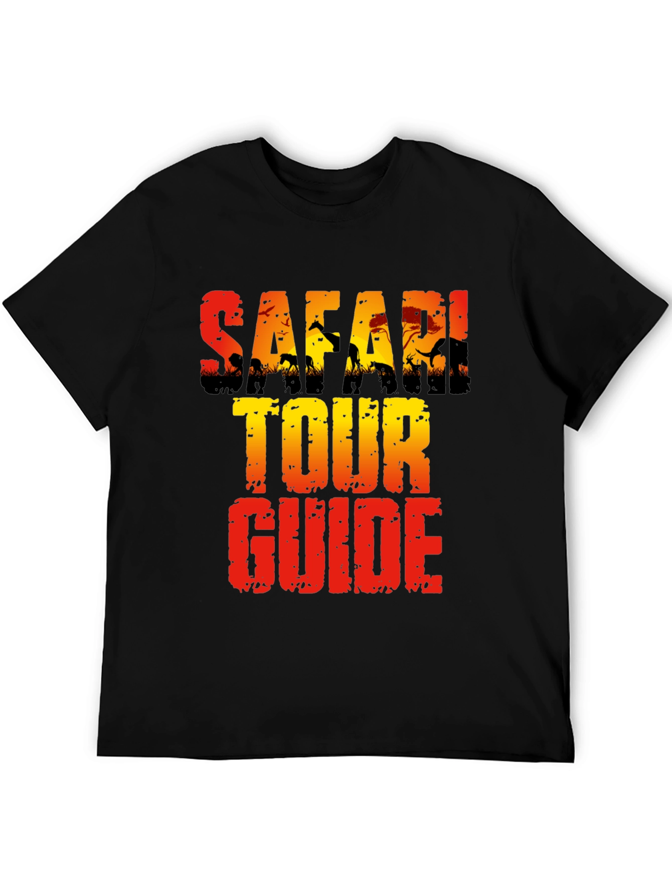 Safari Tour Guide T-Shirt - Adventure Awaits!