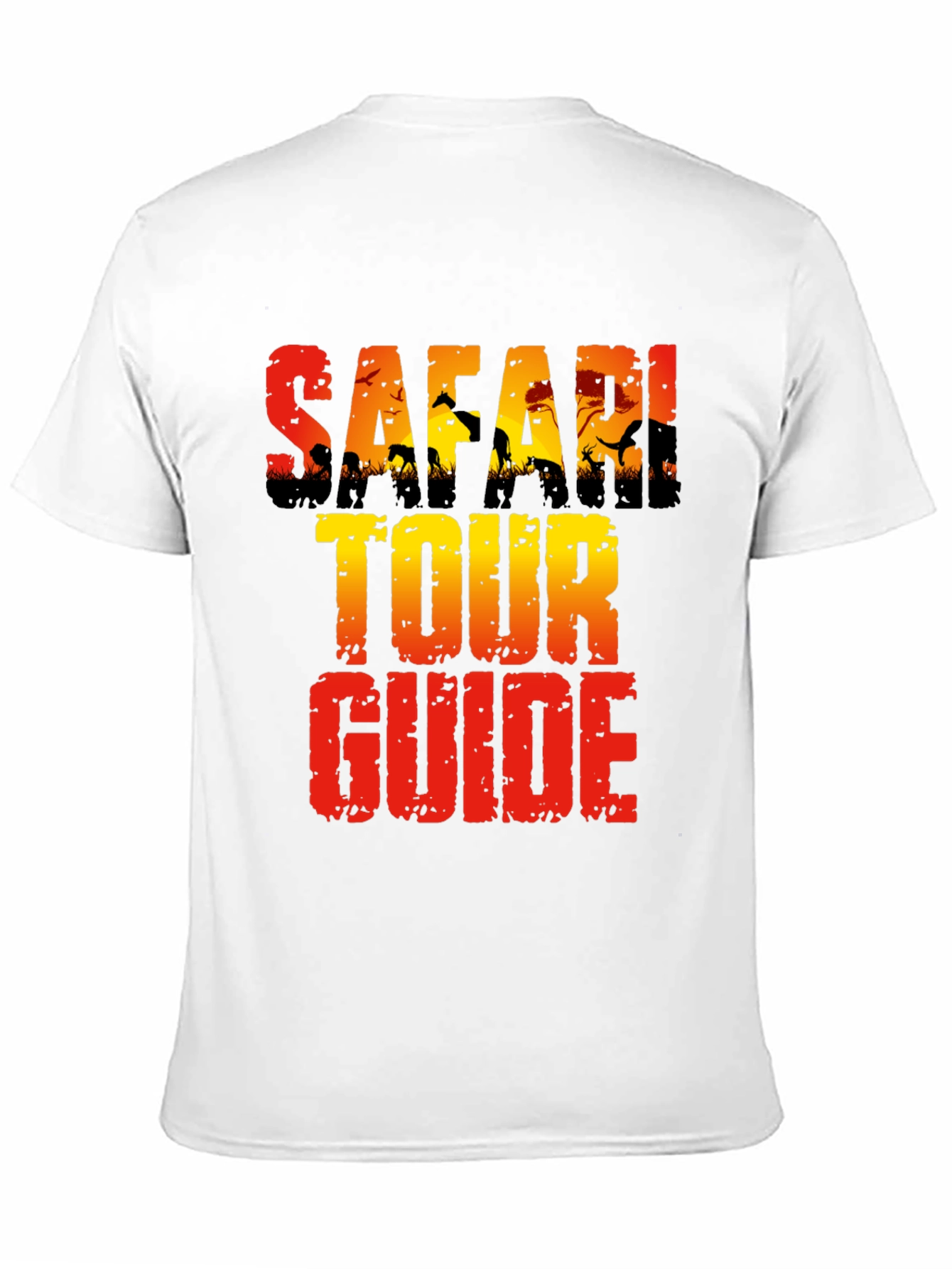 Safari Tour Guide T-Shirt - Adventure Awaits!