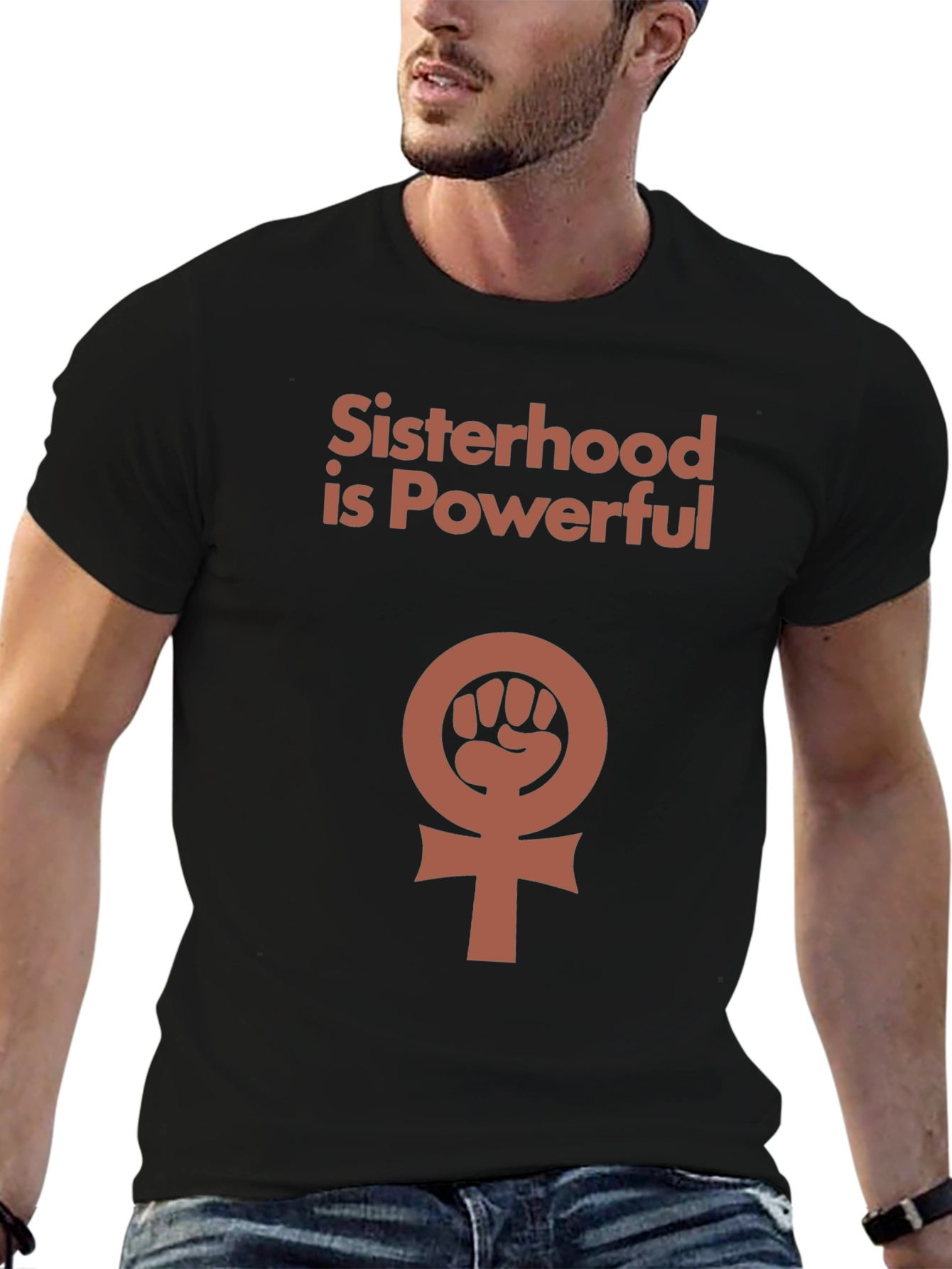Sisterhood is Powerful Graphic T-Shirt