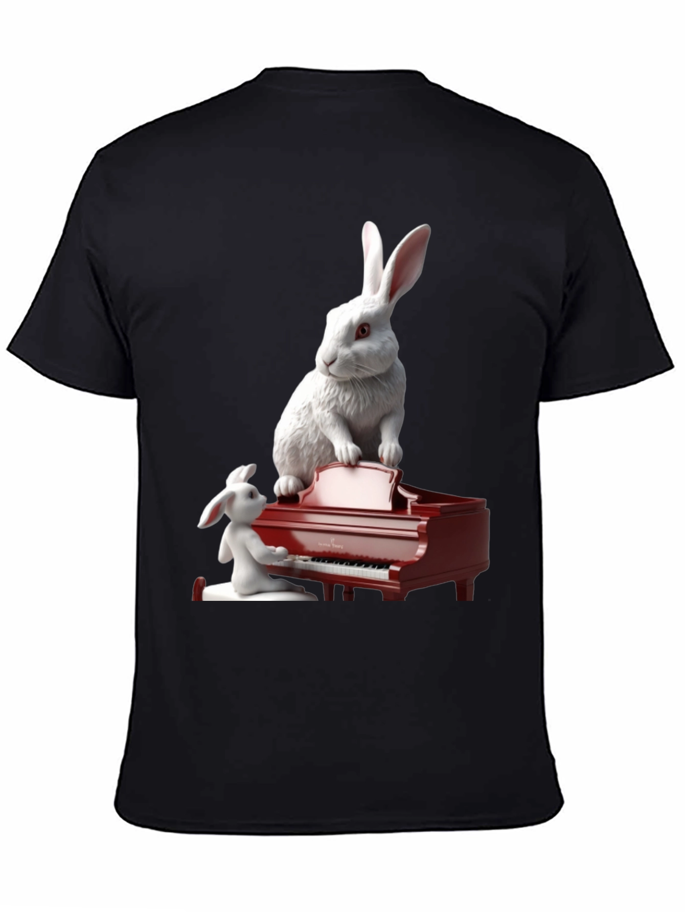 Rabbit Piano T-Shirt