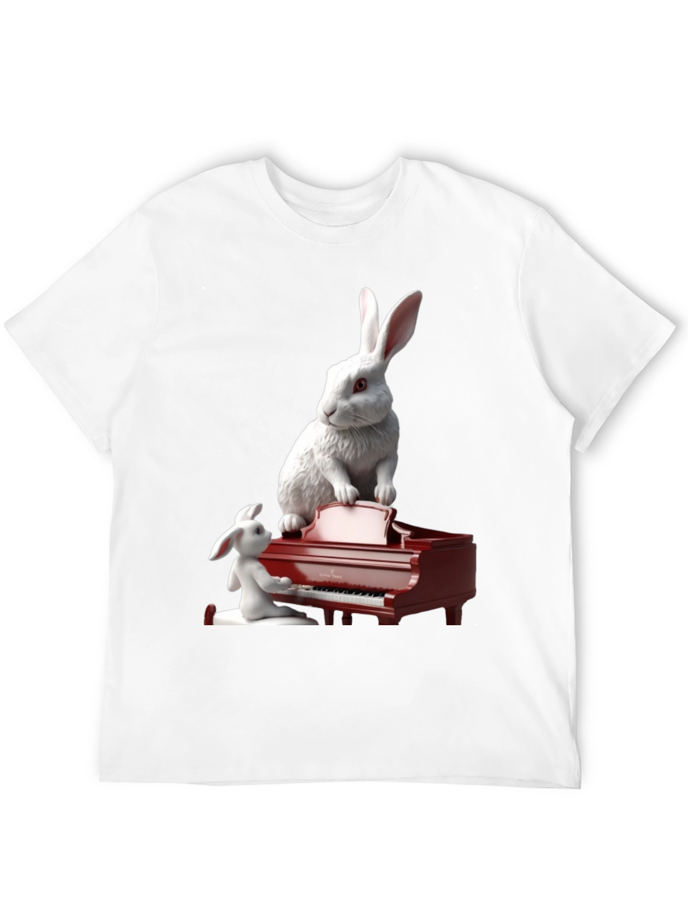 Rabbit Piano T-Shirt