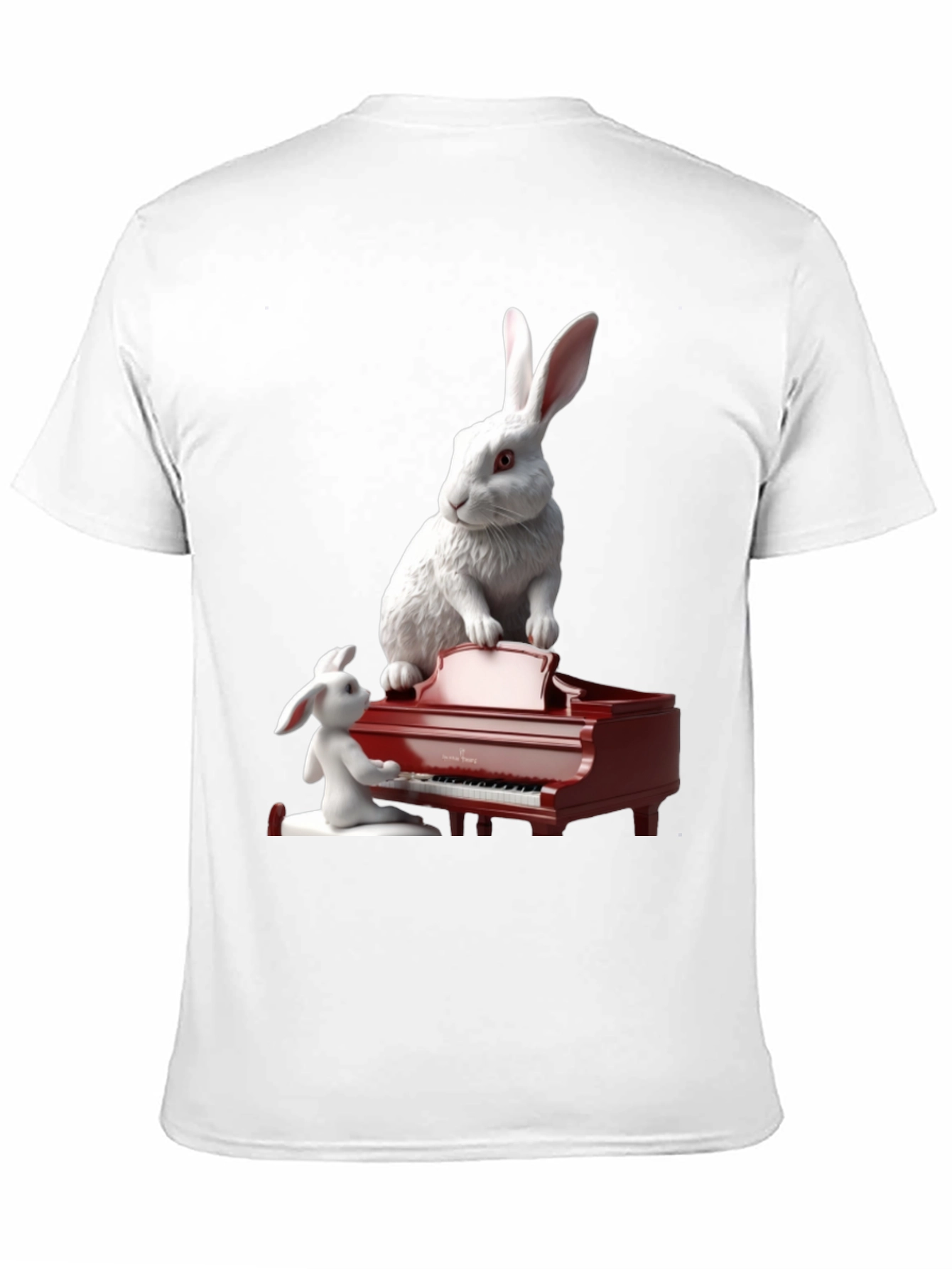 Rabbit Piano T-Shirt