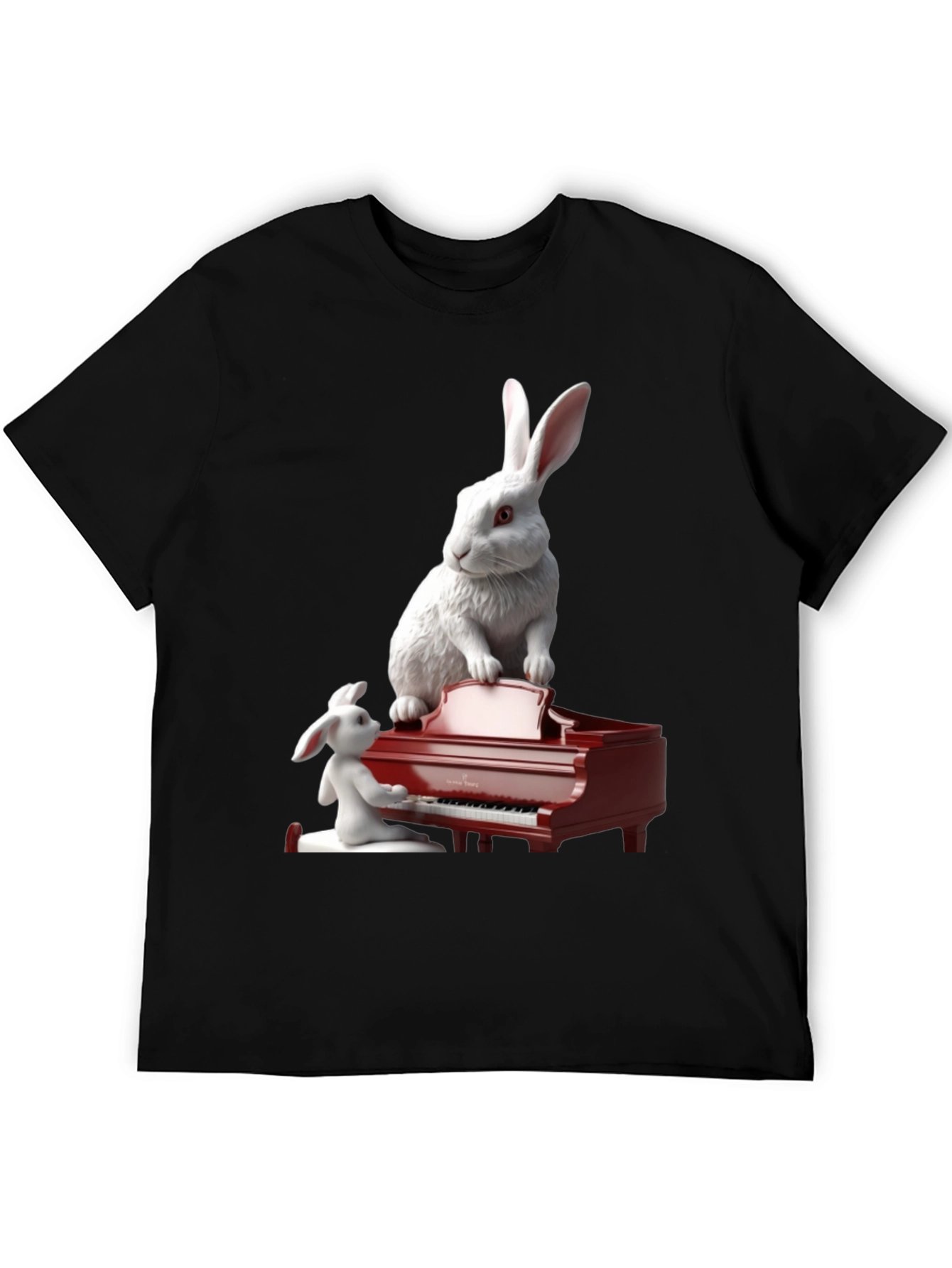 Rabbit Piano T-Shirt