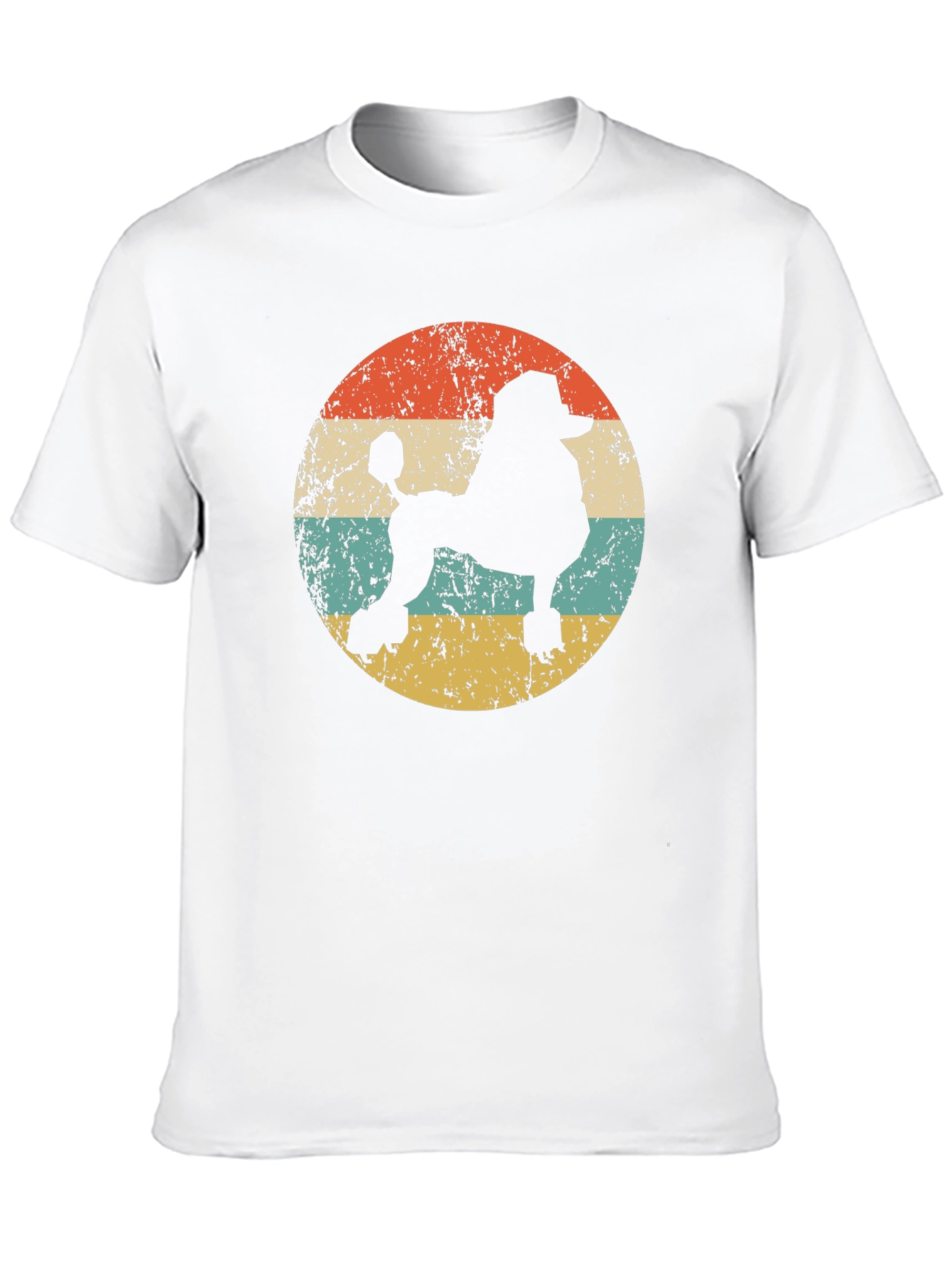 Retro Poodle Silhouette T-Shirt