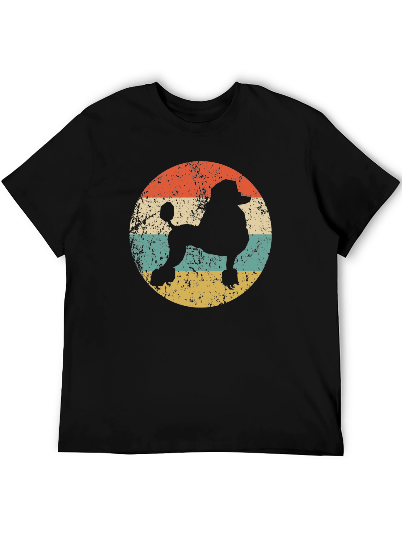 Retro Poodle Silhouette T-Shirt