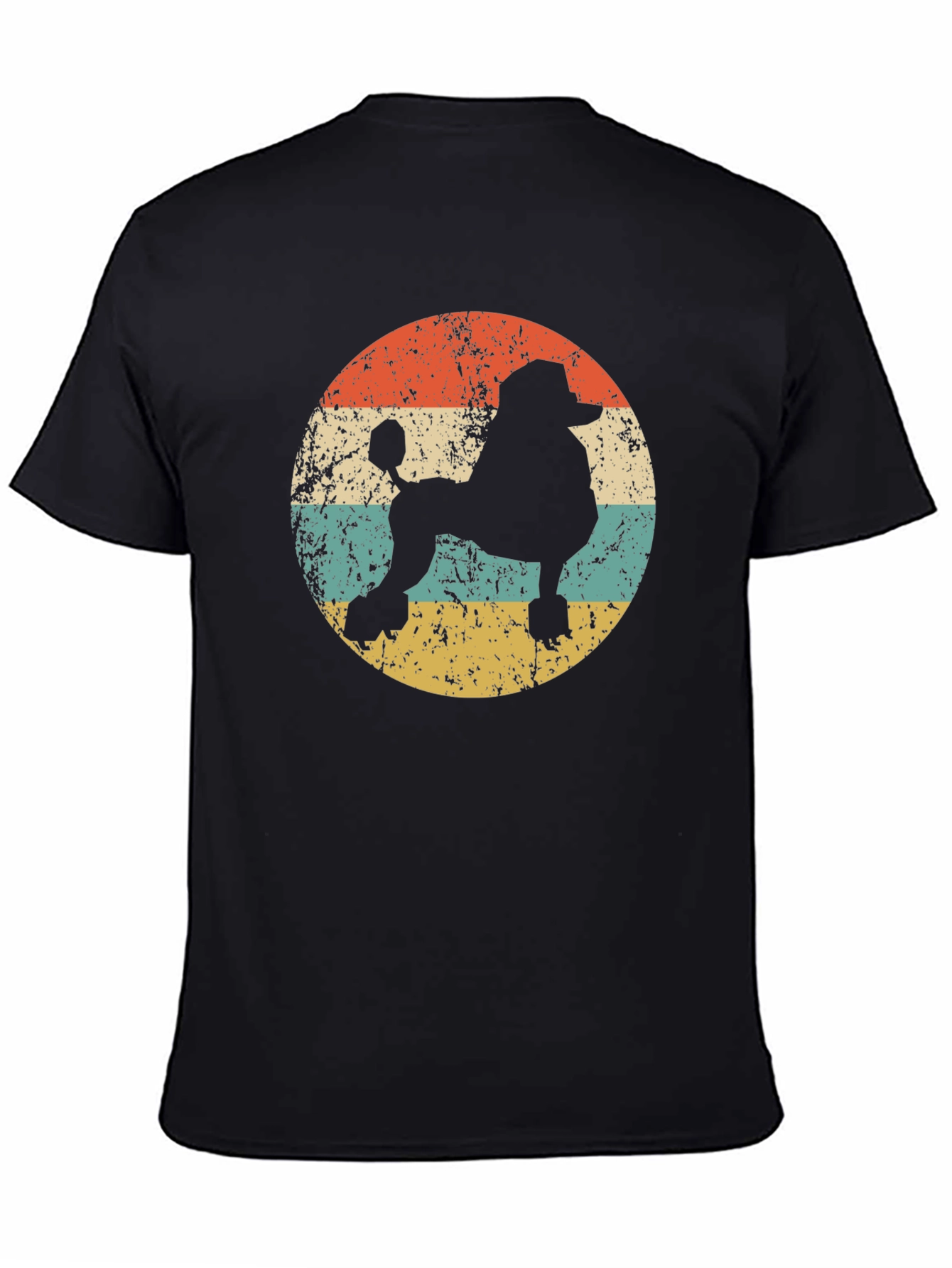 Retro Poodle Silhouette T-Shirt