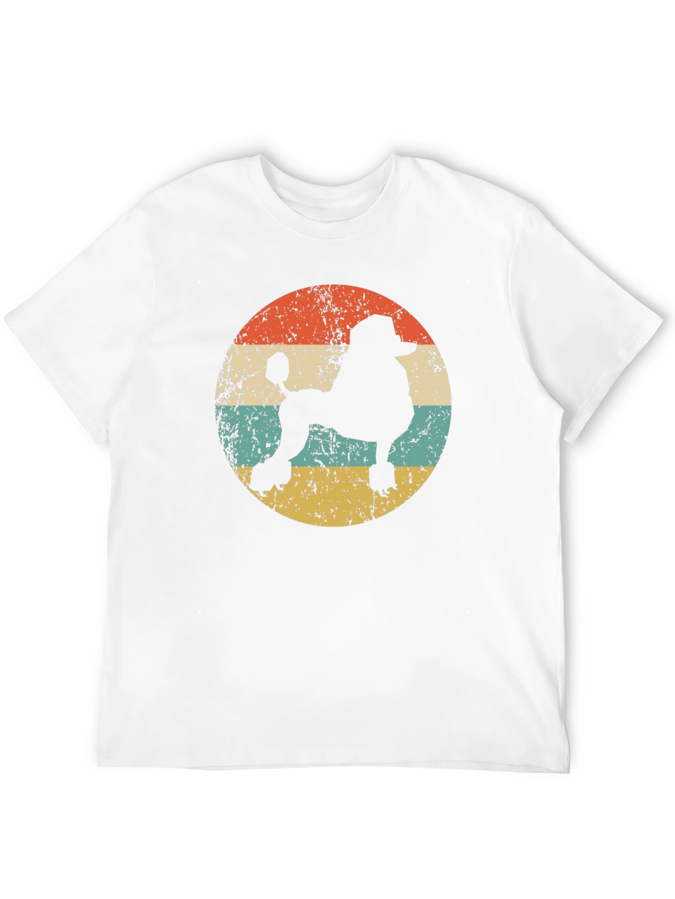 Retro Poodle Silhouette T-Shirt