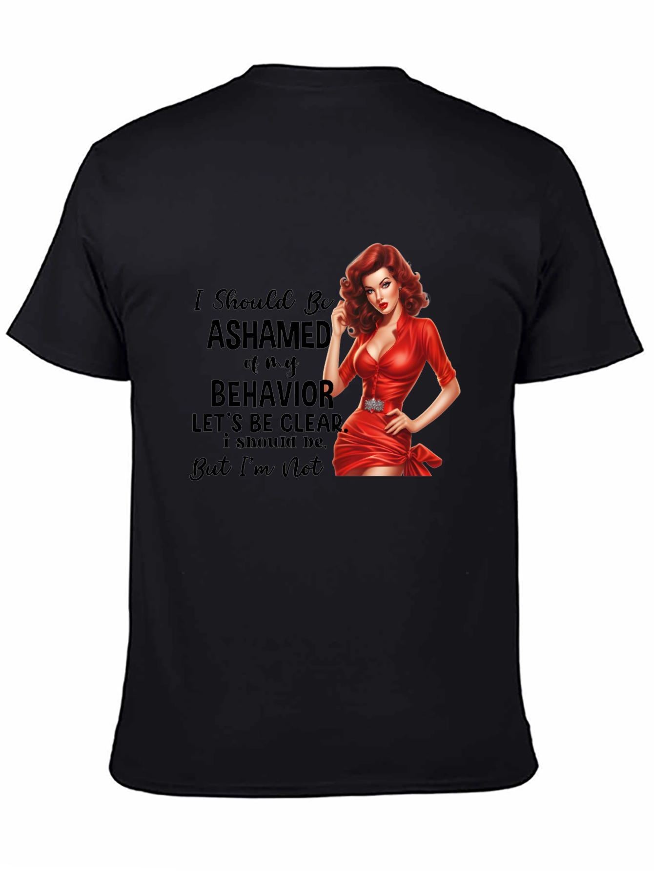 Sassy Graphic Tee - Unapologetic Attitude