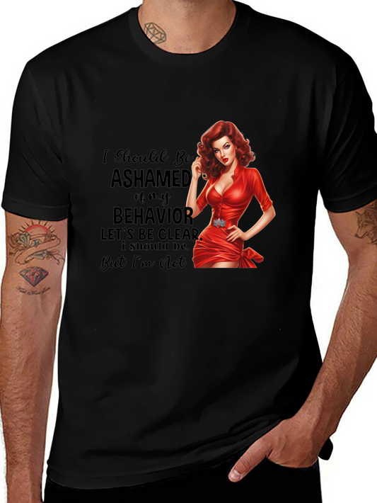 Sassy Graphic Tee - Unapologetic Attitude