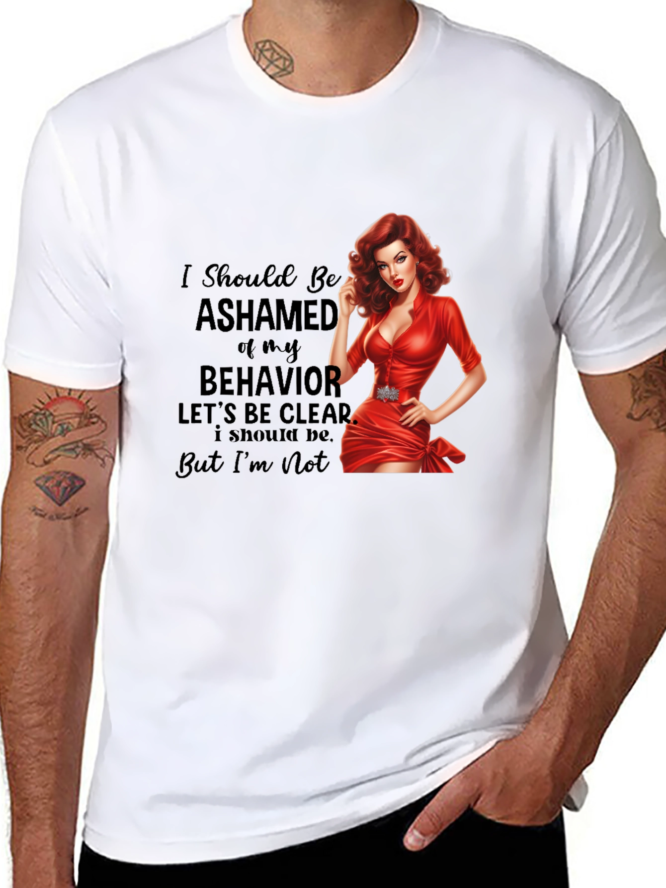 Sassy Graphic Tee - Unapologetic Attitude