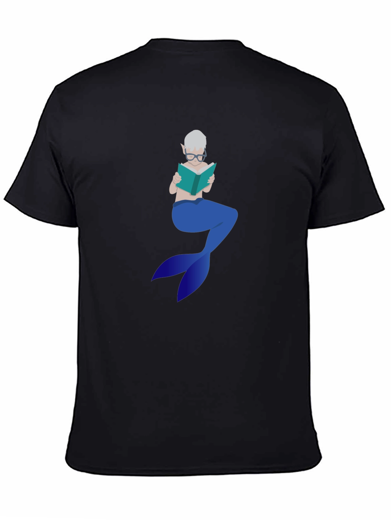 Bookish Mermaid Tee - Stylish & Unique Graphic T-Shirt