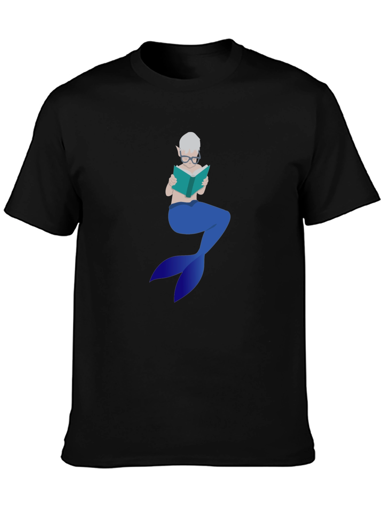 Bookish Mermaid Tee - Stylish & Unique Graphic T-Shirt