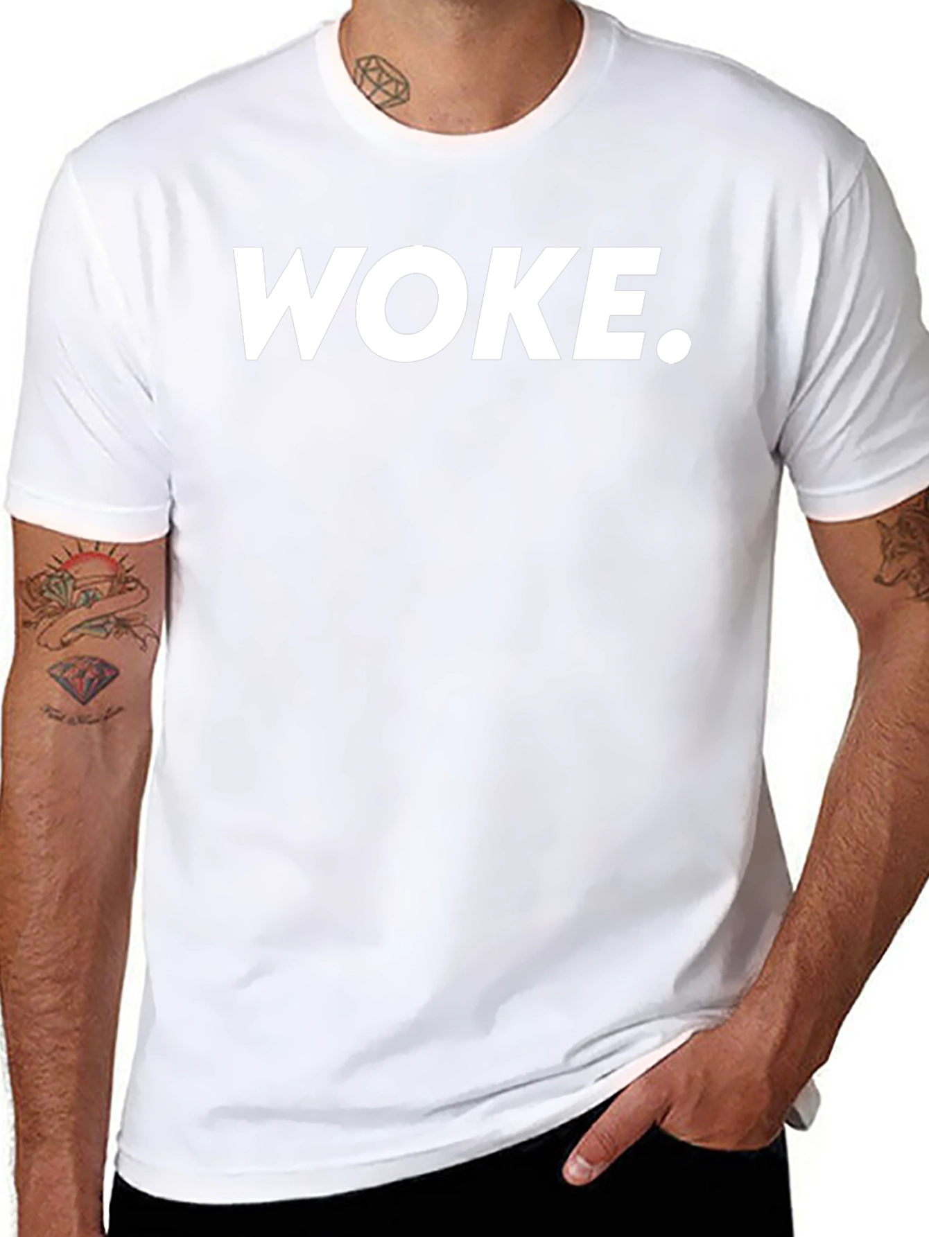 Woke Graphic Tee - Bold Statement T-Shirt
