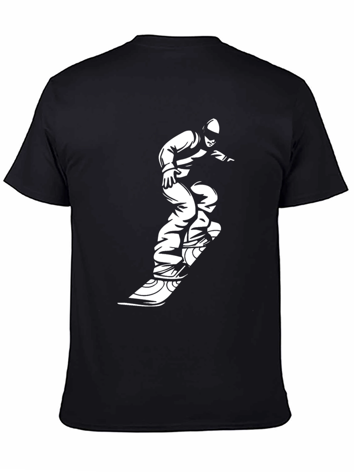 Black Snowboard Graphic Tee